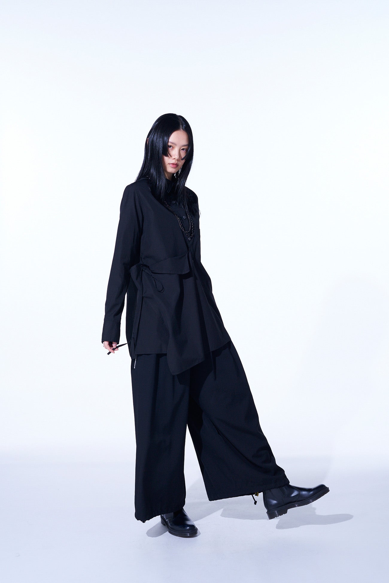 Soft Cotton Broad Cloth Draped Shirt for Women - Comfortable Loose Fit Blouse for Casual Wear & Office Outfits