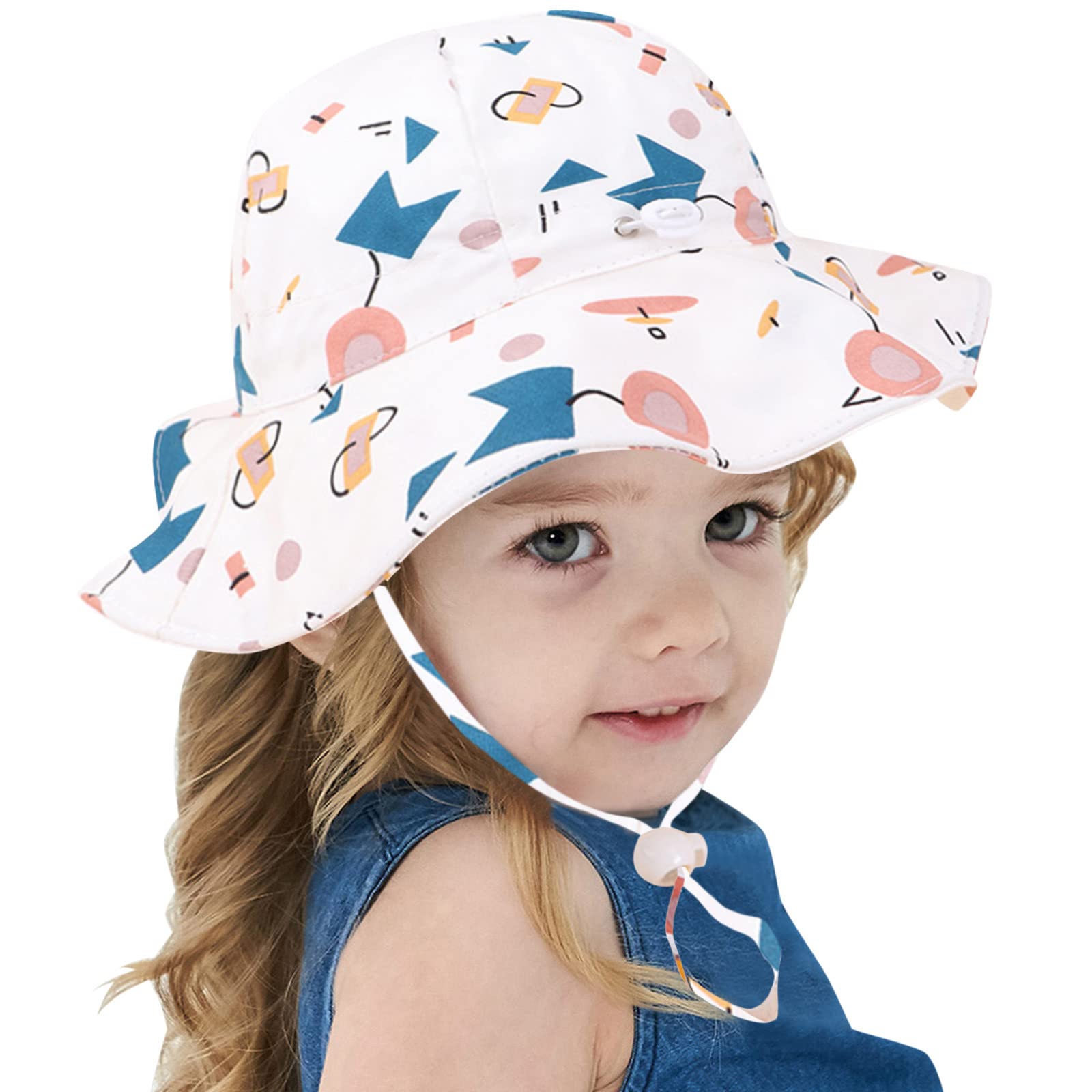 **Boys Girls Toddler Baseball Hat with Adjustable Strap - Cute Cartoon Bucket Sun Hat for Beach, Spring & Outdoor Play - UV Protection for Kids**    *Perfect for beach trips, park outings, and sunny day adventures!*