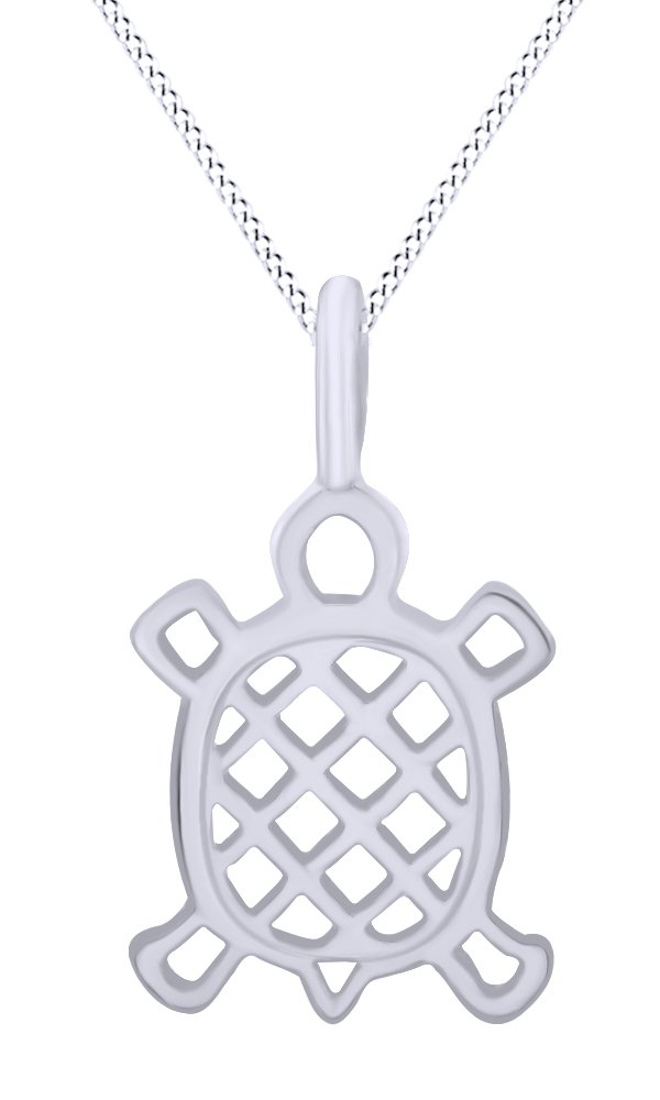 925 Sterling Silver Silhouette Animal Love Charm Pendant Necklace - Perfect for Valentine's Gifts, Anniversary Presents & Everyday Jewelry