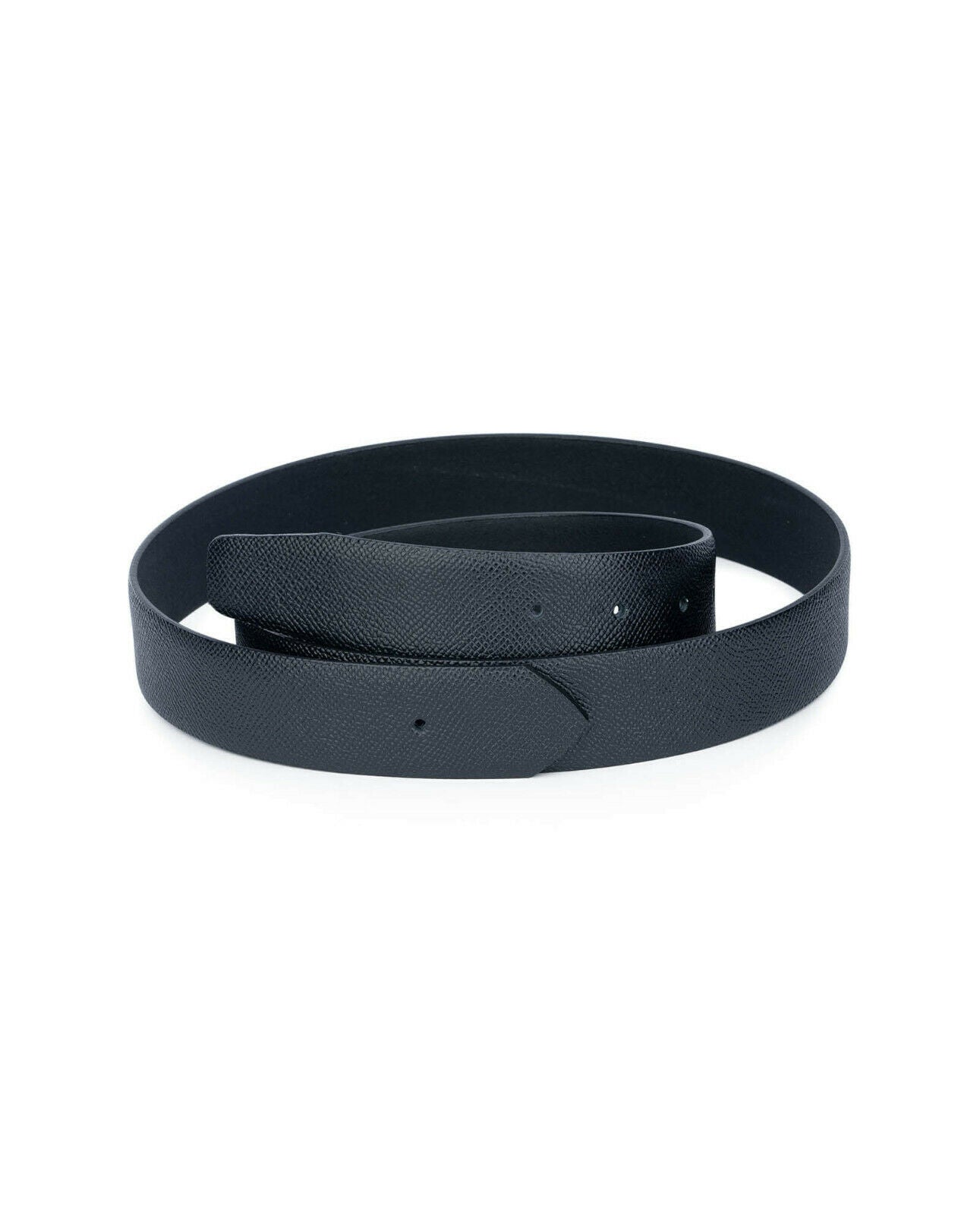 **Authentic Saffiano Leather Black Belt Strap 35mm for Louis Vuitton Buckle Replacement – Perfect for Casual, Business & Formal Outfits**