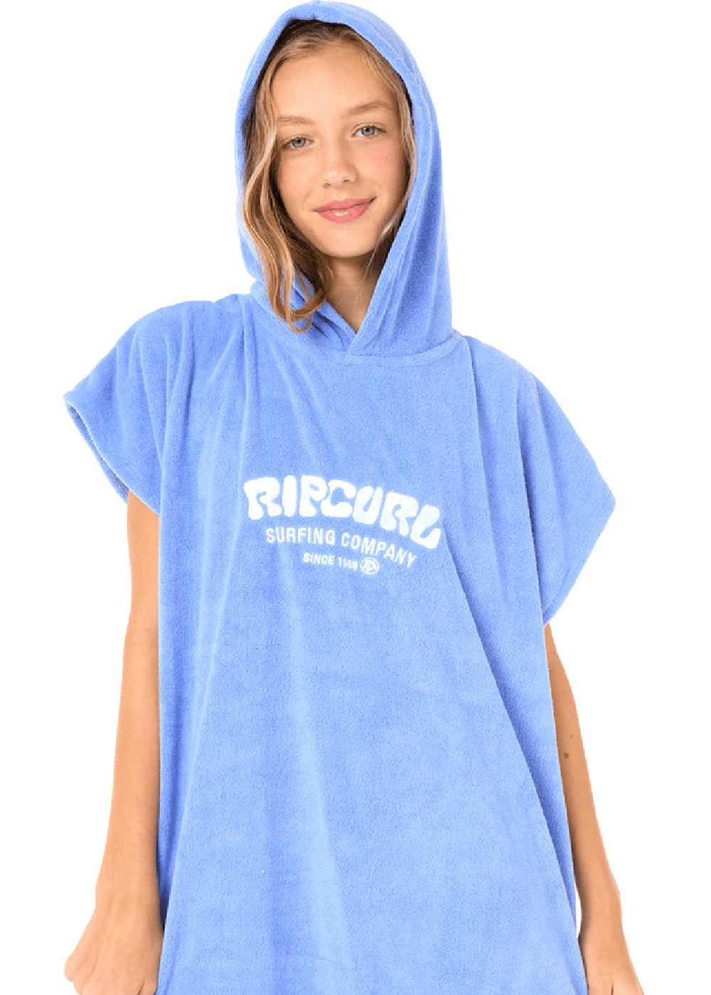 Rip Curl Girls Classic Hooded Towel - Soft & Absorbent Kids Beach Towel for Swimming, Surfing & Pool - Perfect for Beach Trips & Water Activities