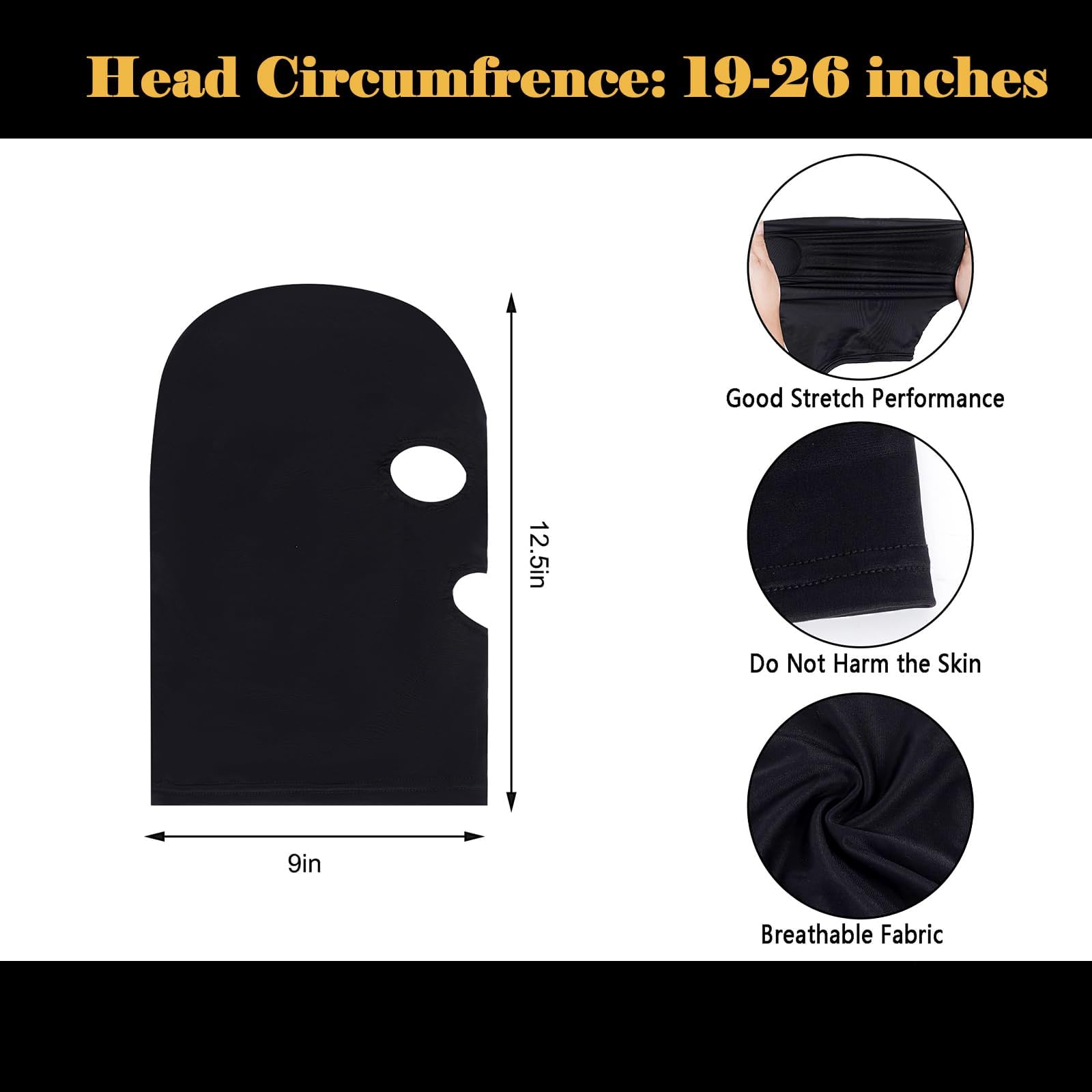 Breathable Full Face Ski Mask for Winter - Warm Balaclava for Snow Sports, Cosplay & Adult Party Gifts | Halloween Costume Accessory & Blindfold Fun