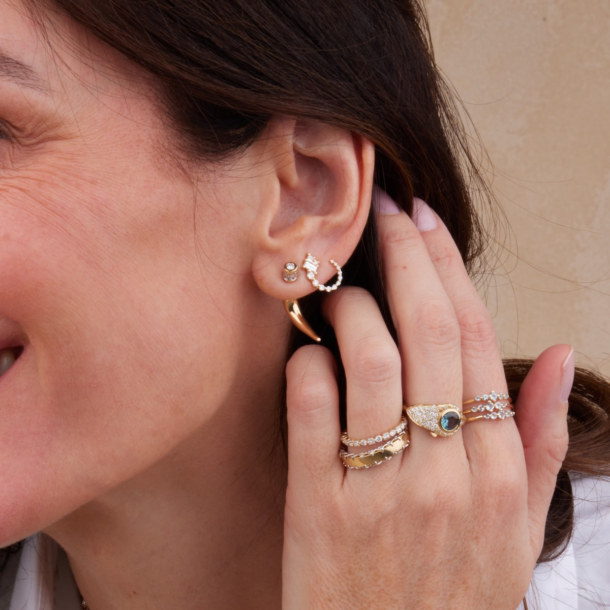 Elegant Bohemian Tusk Earrings for Women - Handmade Tribal Jewelry - Perfect for Festivals, Parties, and Everyday Wear