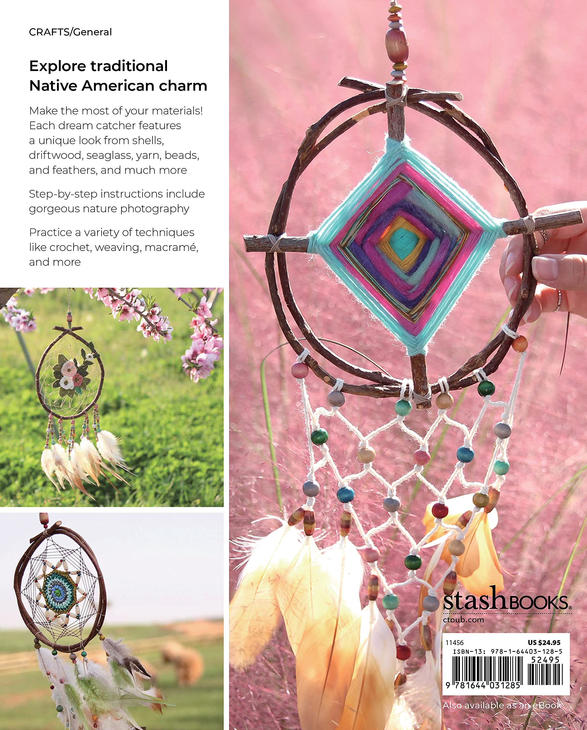 Create Dream Catchers: 26 Serene Crochet, Weave & Macramé Projects for Home Decor, Wall Hangings & Gifts | DIY Craft Kits for Relaxation & Meditation Spaces