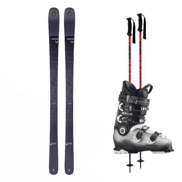 Blizzard Men's Brahma 82 Premium All-Mountain Ski Package - Perfect for Groomers, Powder & Freeride - Ideal for Advanced Skiers on Resort & Backcountry Adventures