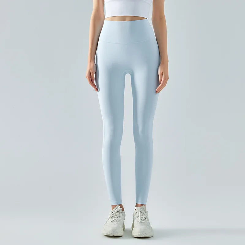 Emily Sportswear High Waist Yoga Pants - Naked Feeling Double Brushed Fabric, Butt Lifting & Tummy Control for Women - Perfect for Running, Fitness, Yoga & Everyday Wear