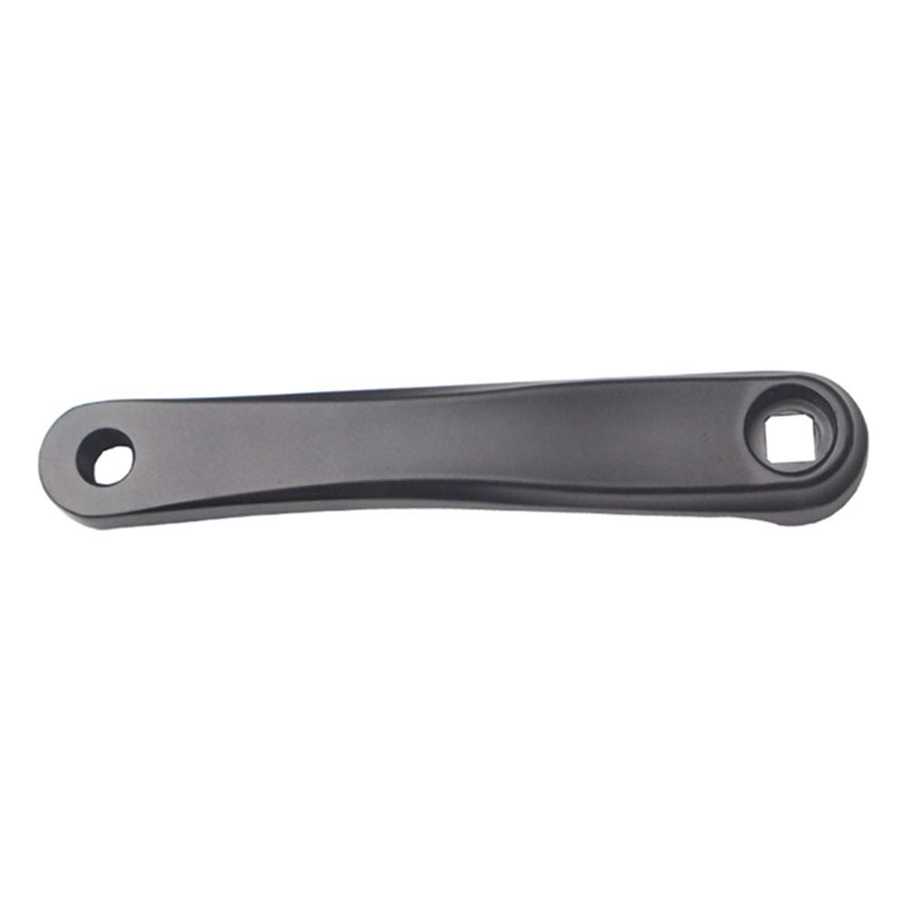 LINASHI Aluminum Alloy Bike Crank Arm - Left Side Mountain Bicycle Crankset with Square Rhombus Hole | Compatible with MTB, Road Bikes & Cycling Accessories | Perfect for Bike Repair, Upgrades & Maintenance