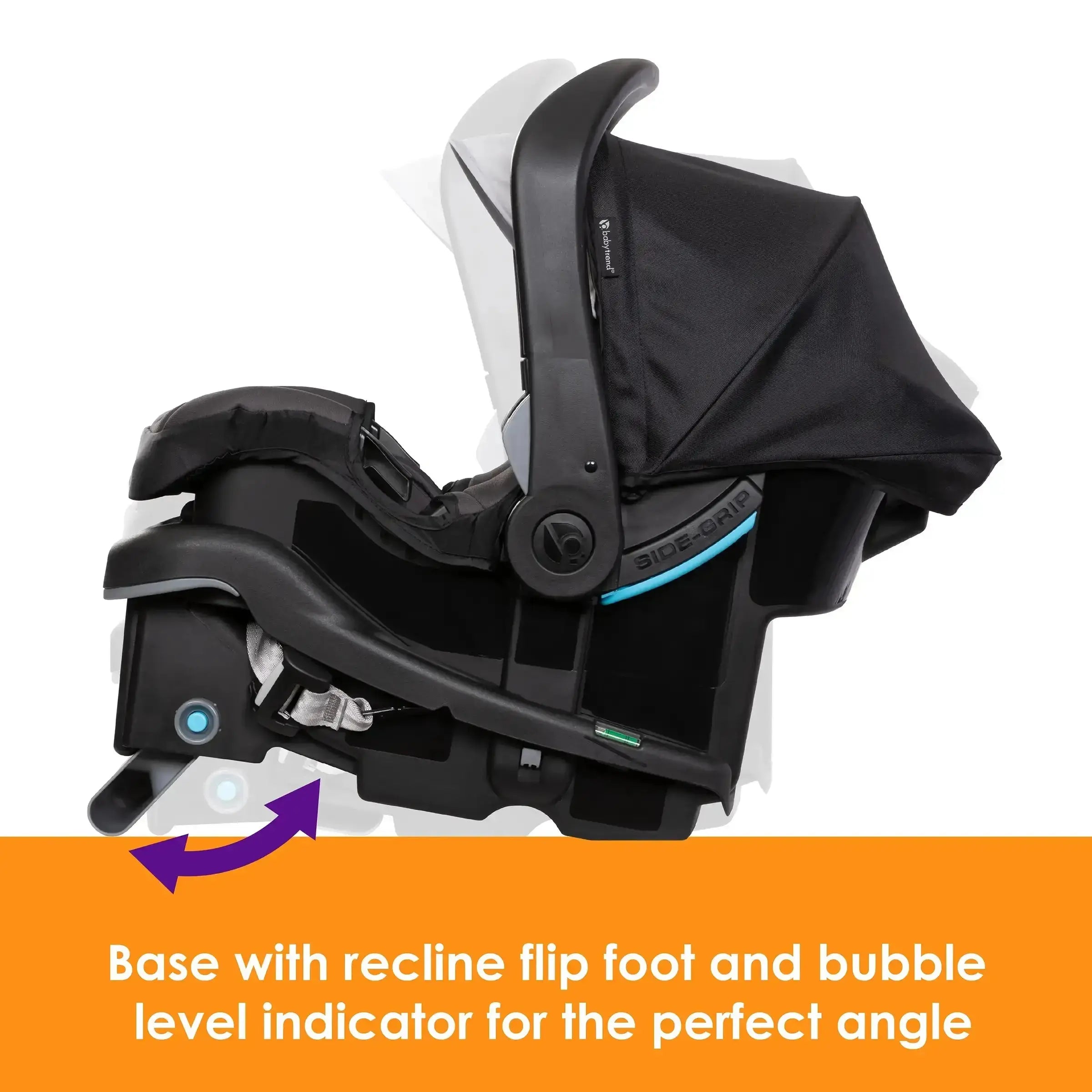 EZ Lift™ PRO Infant Car Seat - Lightweight & Safe for Newborns to 35 lbs, Desert Midnight Color (Walmart Exclusive) | Perfect for Travel, Daily Commute & Family Outings