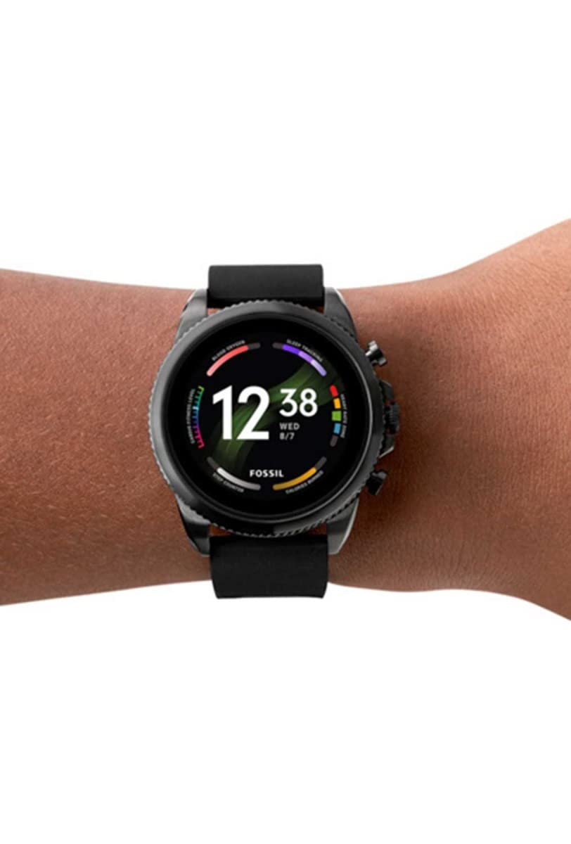 Fossil Gen 6 Smartwatch for Men with Wear OS by Google - Heart Rate Monitor, Smartphone Notifications & NFC - Perfect for Fitness Tracking, Workouts & Everyday Wear