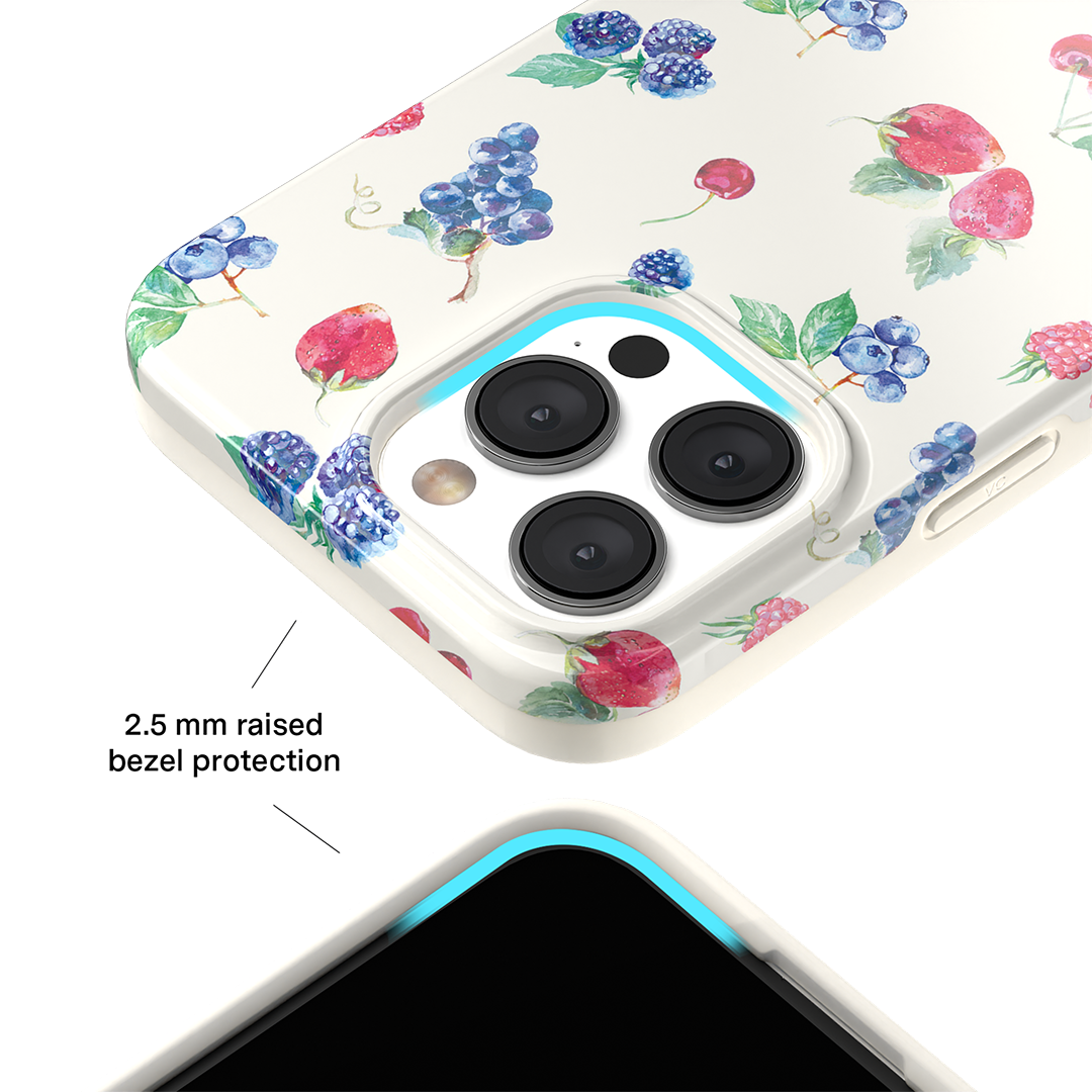 Berry Baby iPhone Case - Cute & Protective Phone Cover for iPhone 13/14/15 Pro Max - Perfect for Kids, Teens & Trendy Women (Home, School, Travel)