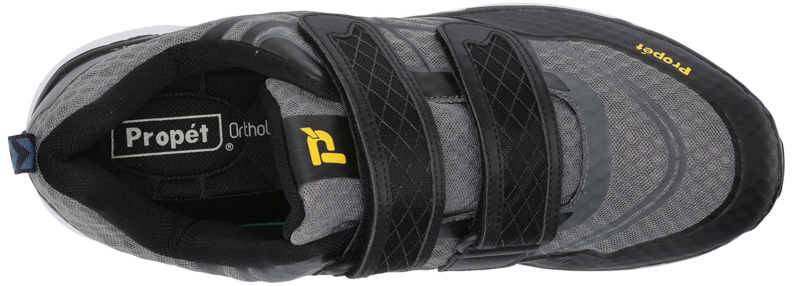 Propét Men's Ultra Strap Sneaker - Comfortable Walking Shoes for Men with Adjustable Straps | Perfect for Walking, Travel & Everyday Wear