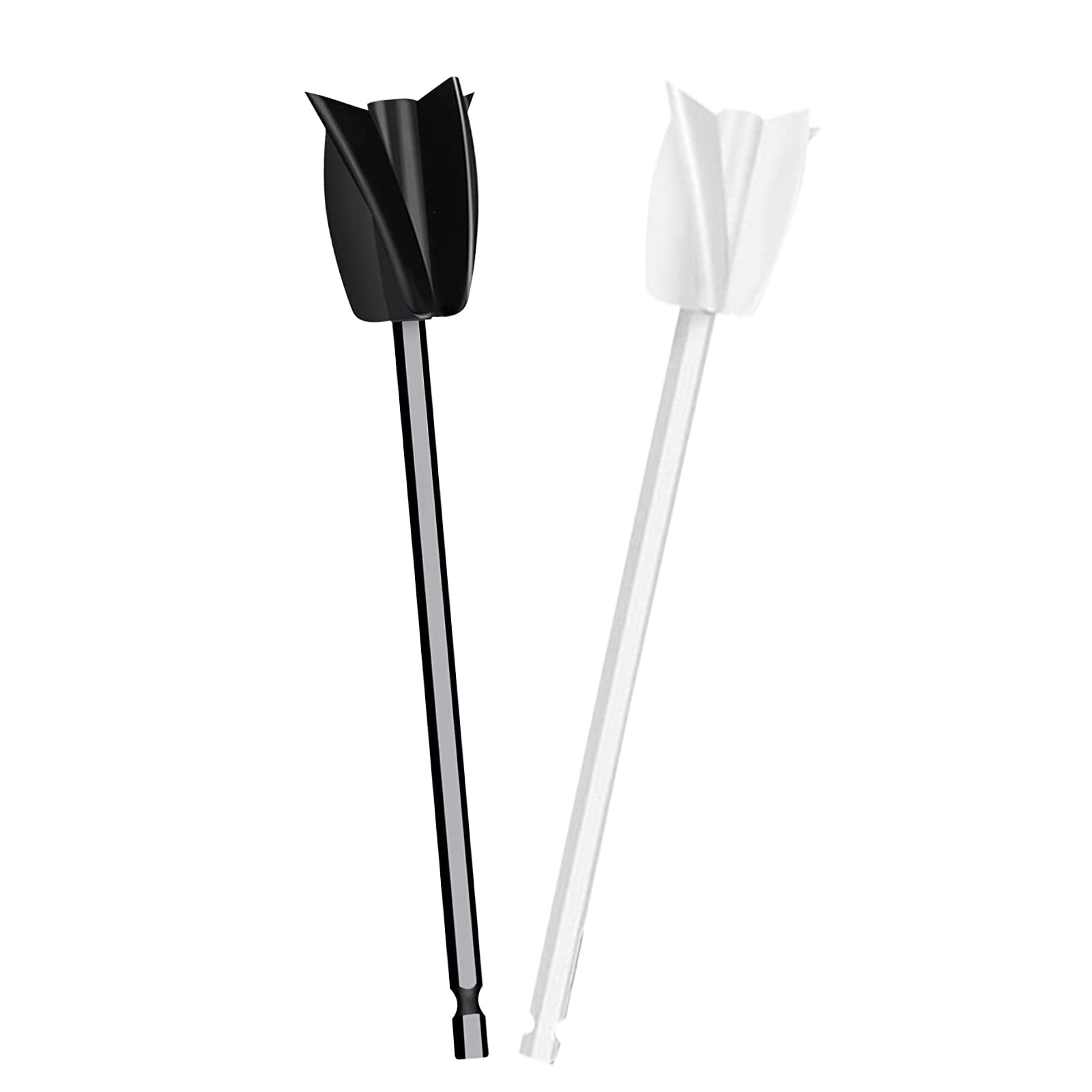 **2-Pack Paint Mixer for Drill - Epoxy Resin & Cement Mixer Attachment - Reusable Paint Stirrer Paddle for DIY Projects, Home Renovation & Crafting**