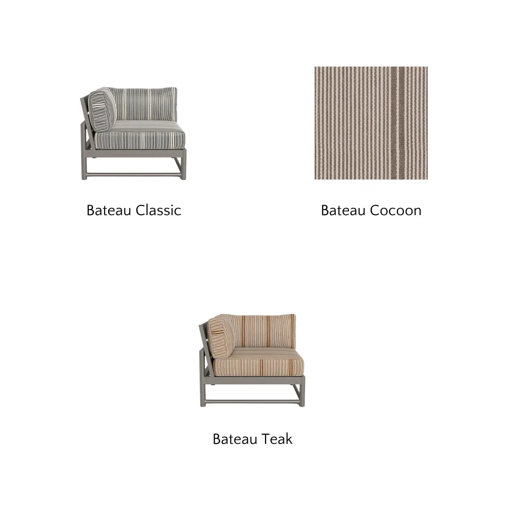Breeze XL Outdoor Corner Sectional Sofa - Waterproof Patio Furniture Set with Cushions for Backyard, Poolside & Garden Relaxation
