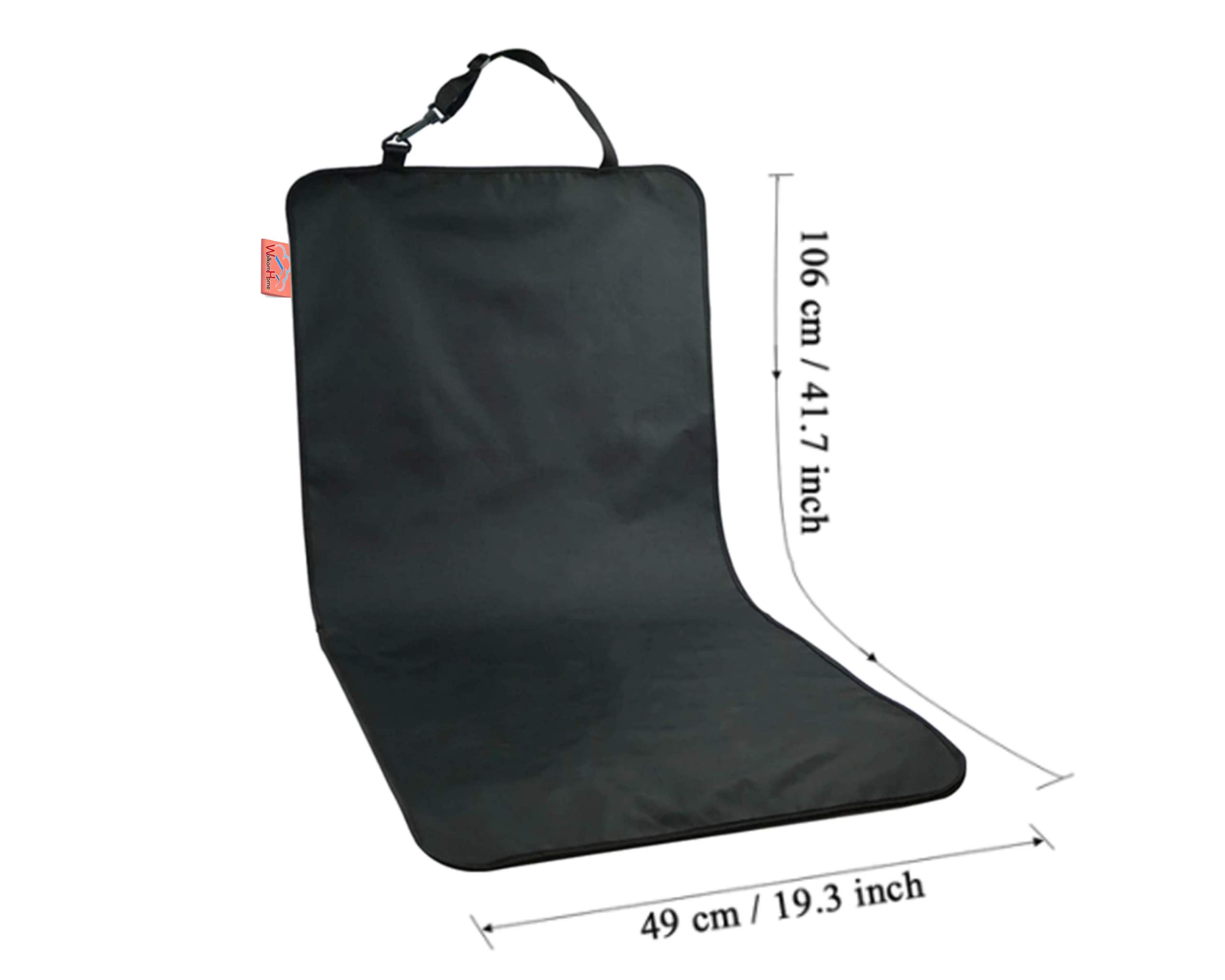 Waterproof Pet Car Seat Cover for Dogs & Cats - Non-Slip Puppy Seat Protector with Storage Pocket & Safety Harness | Perfect for Travel, Road Trips, and Daily Commutes with Pets