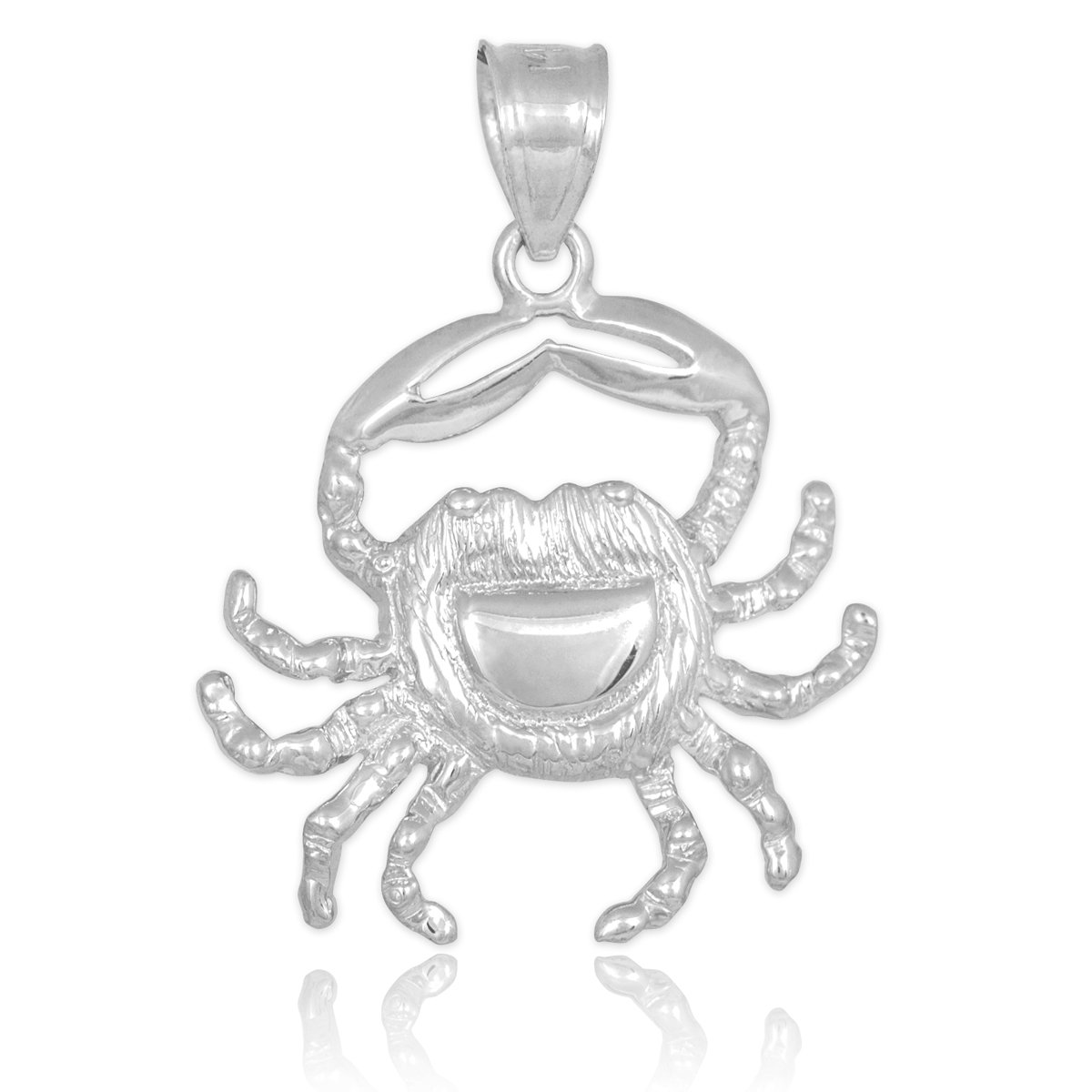 925 Sterling Silver Crab Charm Cancer Zodiac Pendant Necklace for Women - Elegant Zodiac Jewelry Gift for Birthday, Anniversary & Special Occasions