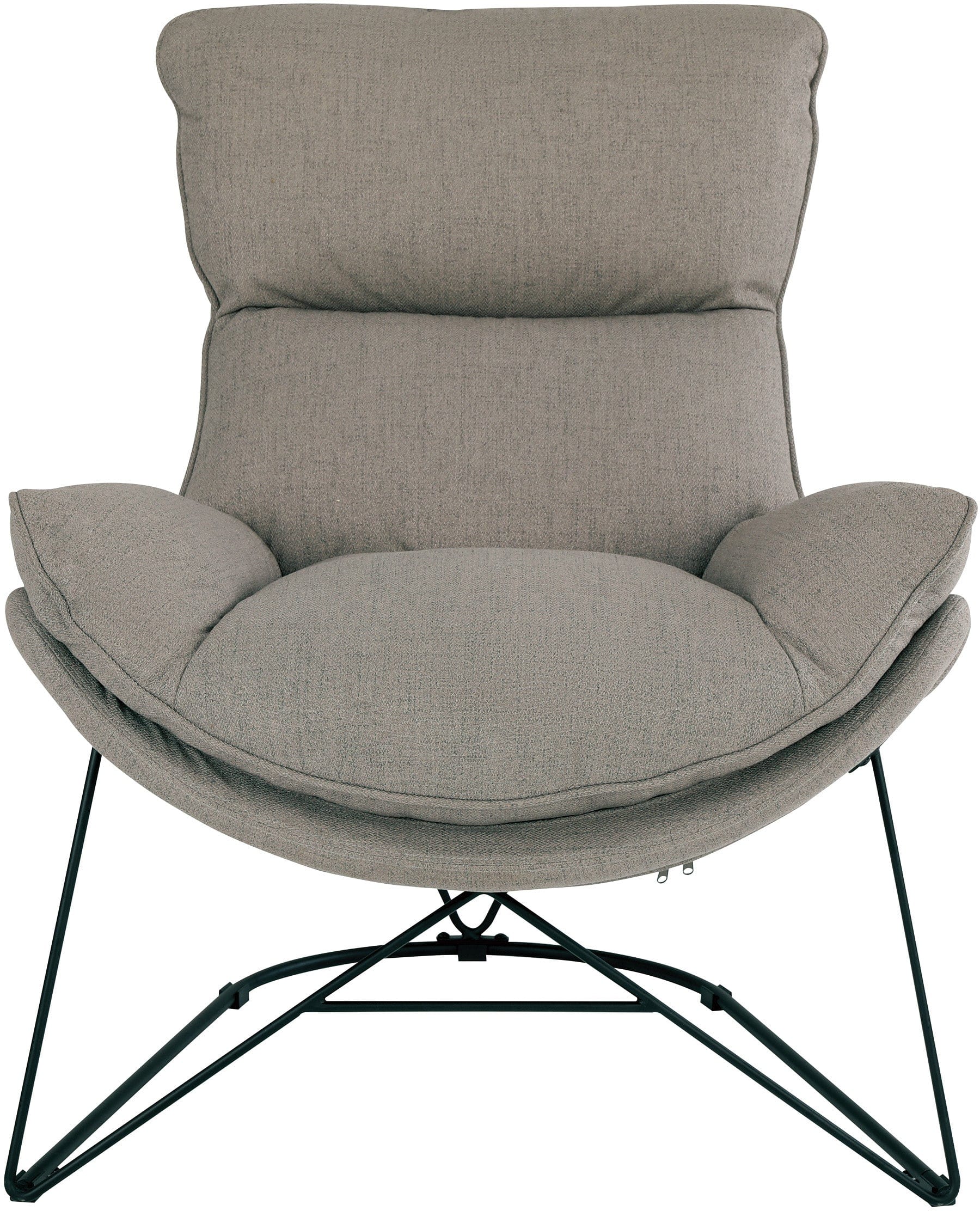 Office Star Ryedale Lounge Chair - Ergonomic Office Chair with Adjustable Height & Lumbar Support - Perfect for Home Office, Gaming & Relaxation