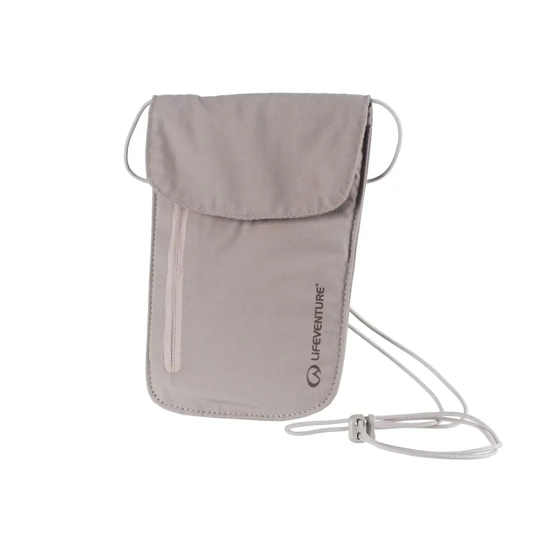Lifeventure RFID Blocking Chest Wallet - Secure Travel Money Belt for Men & Women - Perfect for Hiking, Running, and International Travel
