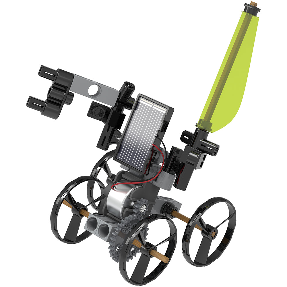 Solar Powered Rovers - Rechargeable Outdoor Exploration Vehicles for Kids & Adults - Perfect for Camping, Hiking and Backyard Adventures