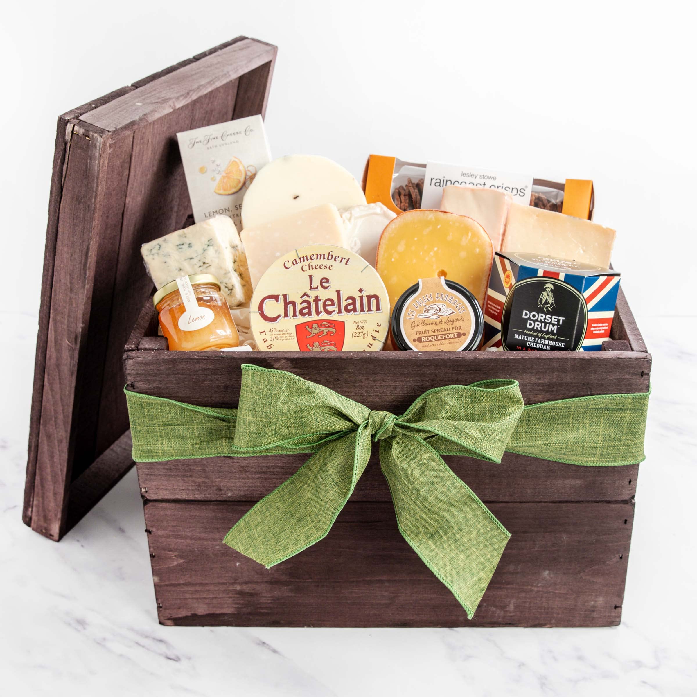 Luxury Gourmet Cheese Gift Box - 8.5 lbs Premium French, Italian & International Cheeses with Truffles & Snacks | Perfect for Holiday Gifts, Corporate Events & Wine Pairings