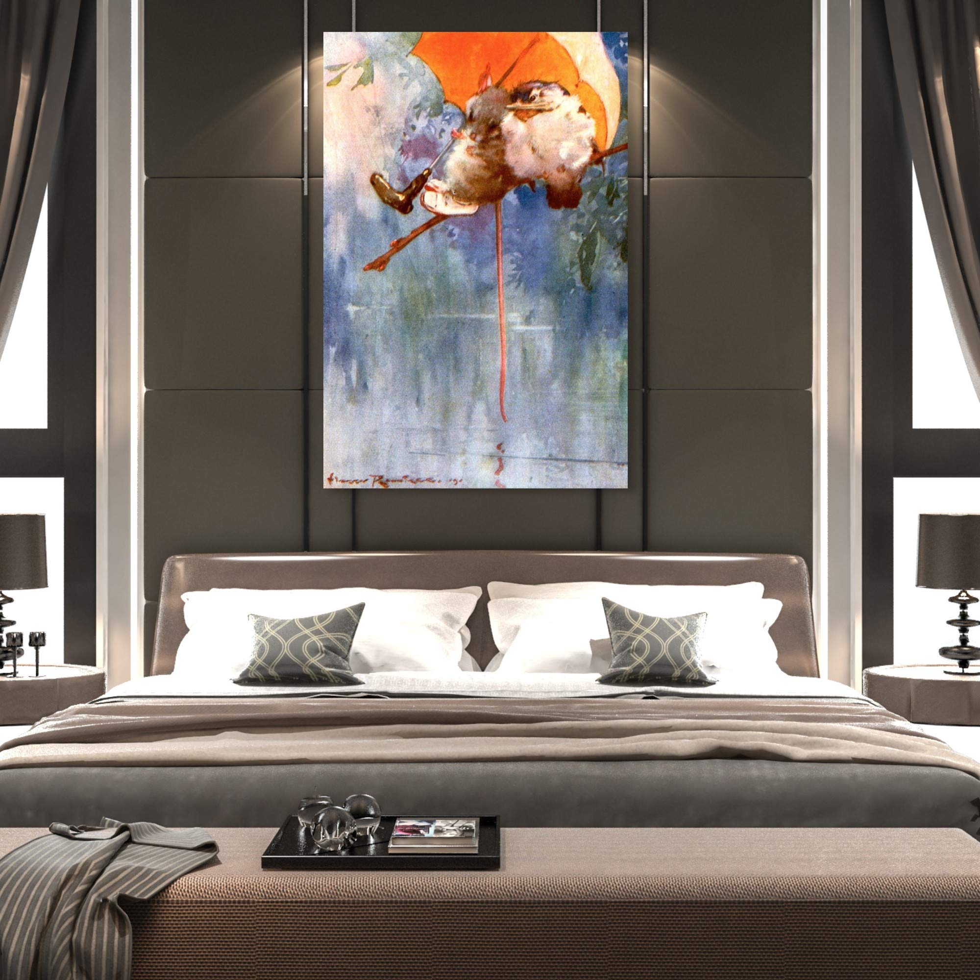 Oliver Gal Artist Co. Harry Rountree Fishing Wall Art Canvas Print - 30