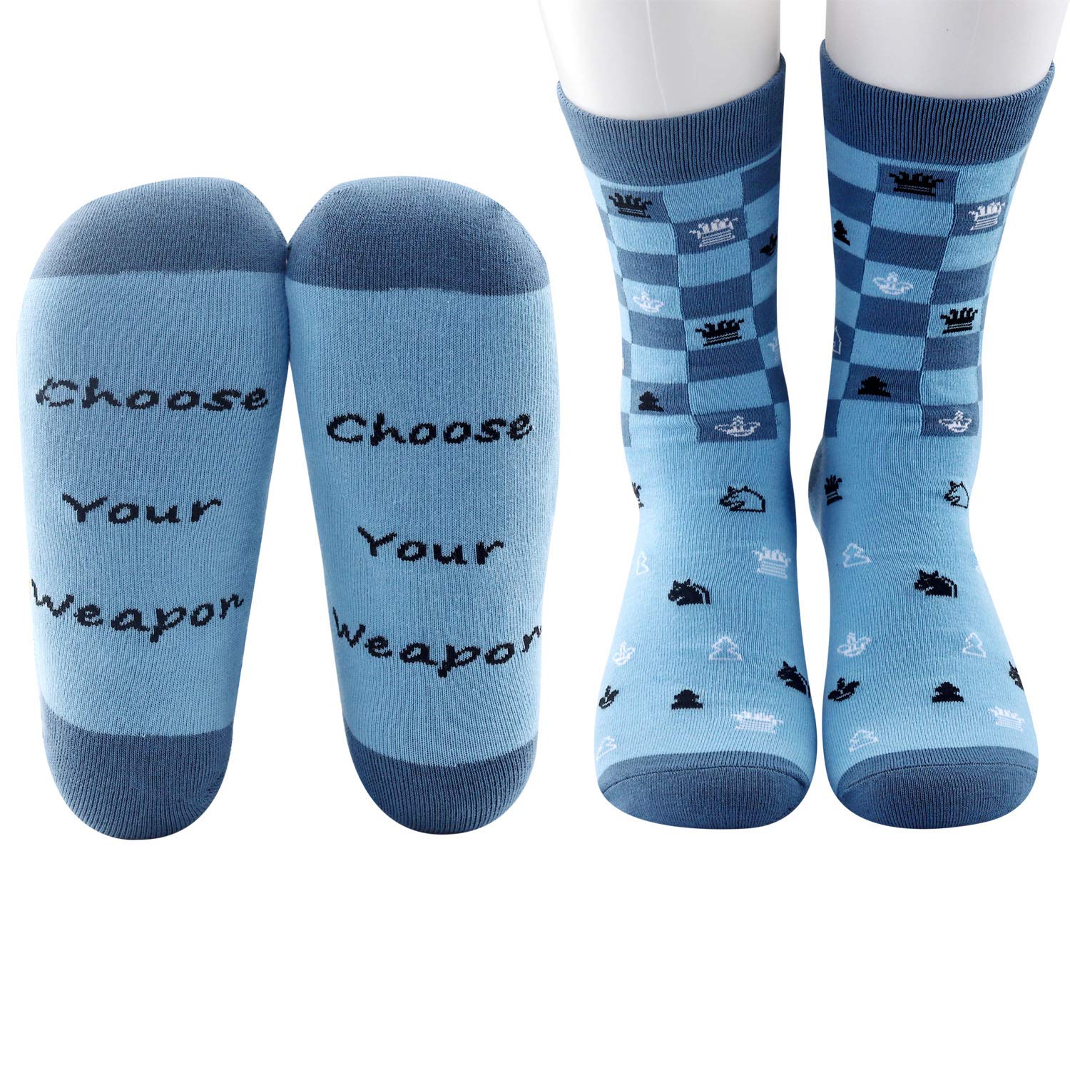 G2TUP Funny Chess Player Socks for Men - Unique Gifts for Chess Lovers, Club Members & Team Players - Perfect for Game Nights, Tournaments & Chess Enthusiast Gifts