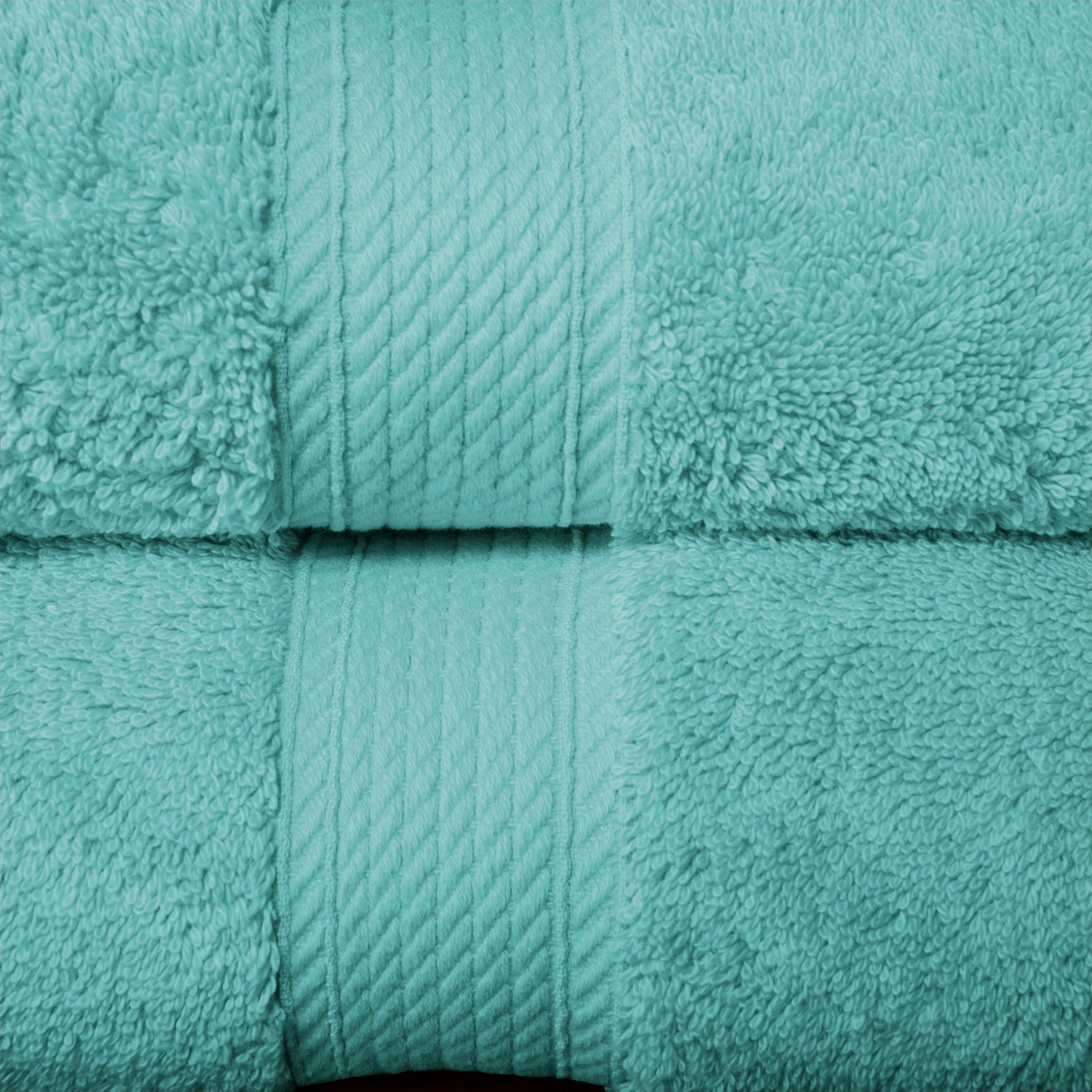 Premium Egyptian Cotton Plush Heavyweight Towel Set - 10 Piece Ultra Absorbent Luxury Bath Towels for Spa, Hotel & Home Use