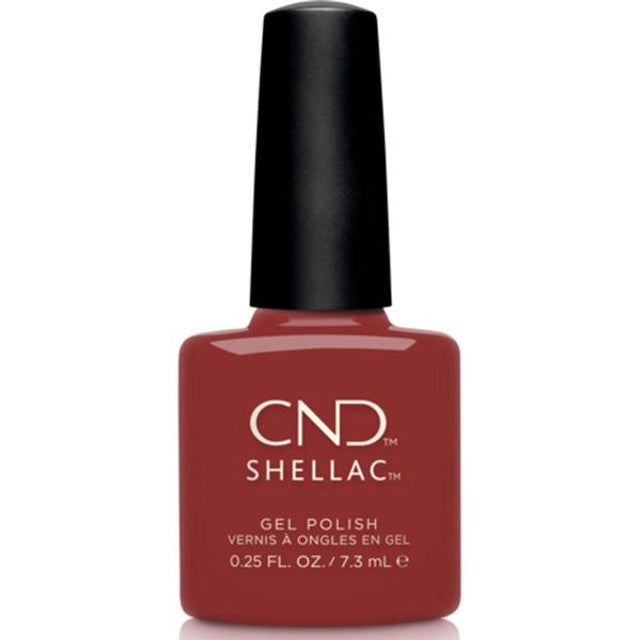 CND Shellac Gel Polish - Books & Beaujolais 7.3ml | Long-Lasting Nail Lacquer for Salon-Quality Manicures at Home | Perfect for Special Occasions & Everyday Wear