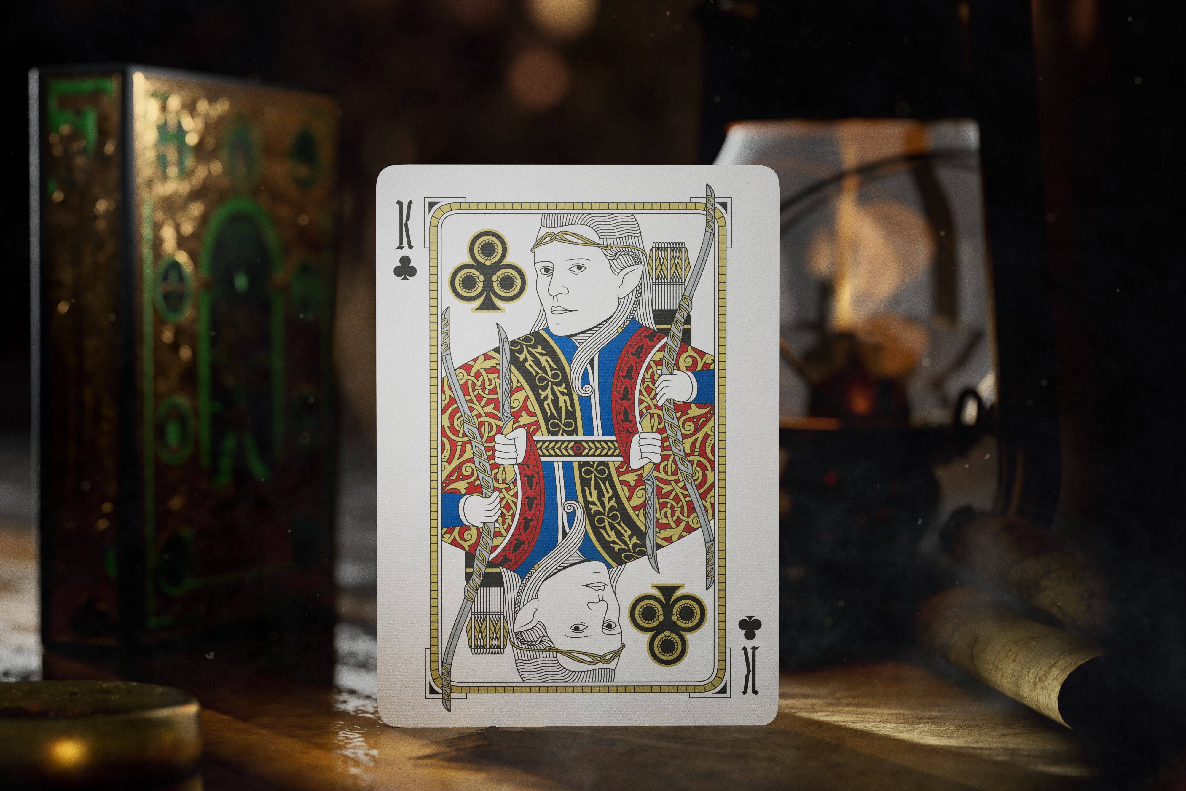 The Lord of the Rings Playing Cards - Premium Collectible Deck for Poker, Blackjack & Magic Tricks | Perfect for Game Nights, Gifts & Tolkien Fans