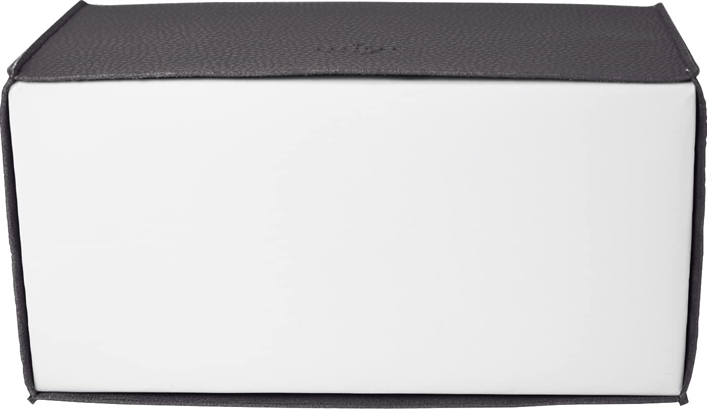 Carrotez Modern PU Leather Tissue Box Cover - Decorative Rectangular Tissue Holder for Bathroom, Vanity, Office Desk & Nightstand (9.5