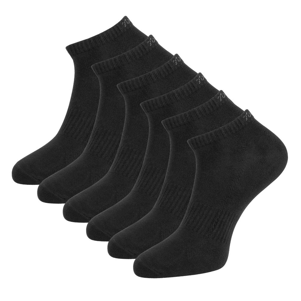 Men's Anti-Odor Quick-Dry No-Show Athletic Socks - Breathable Thin Training Socks for Running, Gym & Sports - Prevent Sweaty Feet & Odor