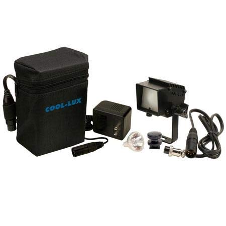 LK2524 Digi-Lux On-Camera Light Kit - 35W Dimmable LED Video Light with 4-Pin XLR Connector & Shoe Mount, Includes Battery & Charger - Perfect for Photography, Videography, and Live Streaming