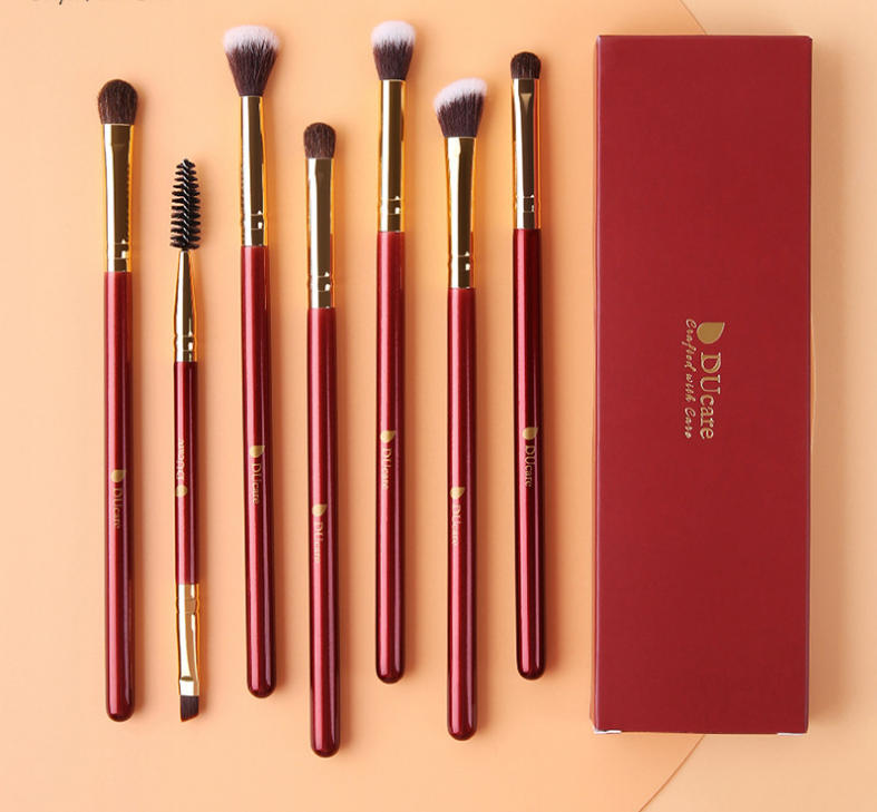 Professional Makeup Brush Set for Eyes - 10-Piece Vegan & Cruelty-Free Eye Makeup Brush Kit - Perfect for Eyeshadow, Blending, and Smokey Eye Looks - Ideal for Beginners & Professionals