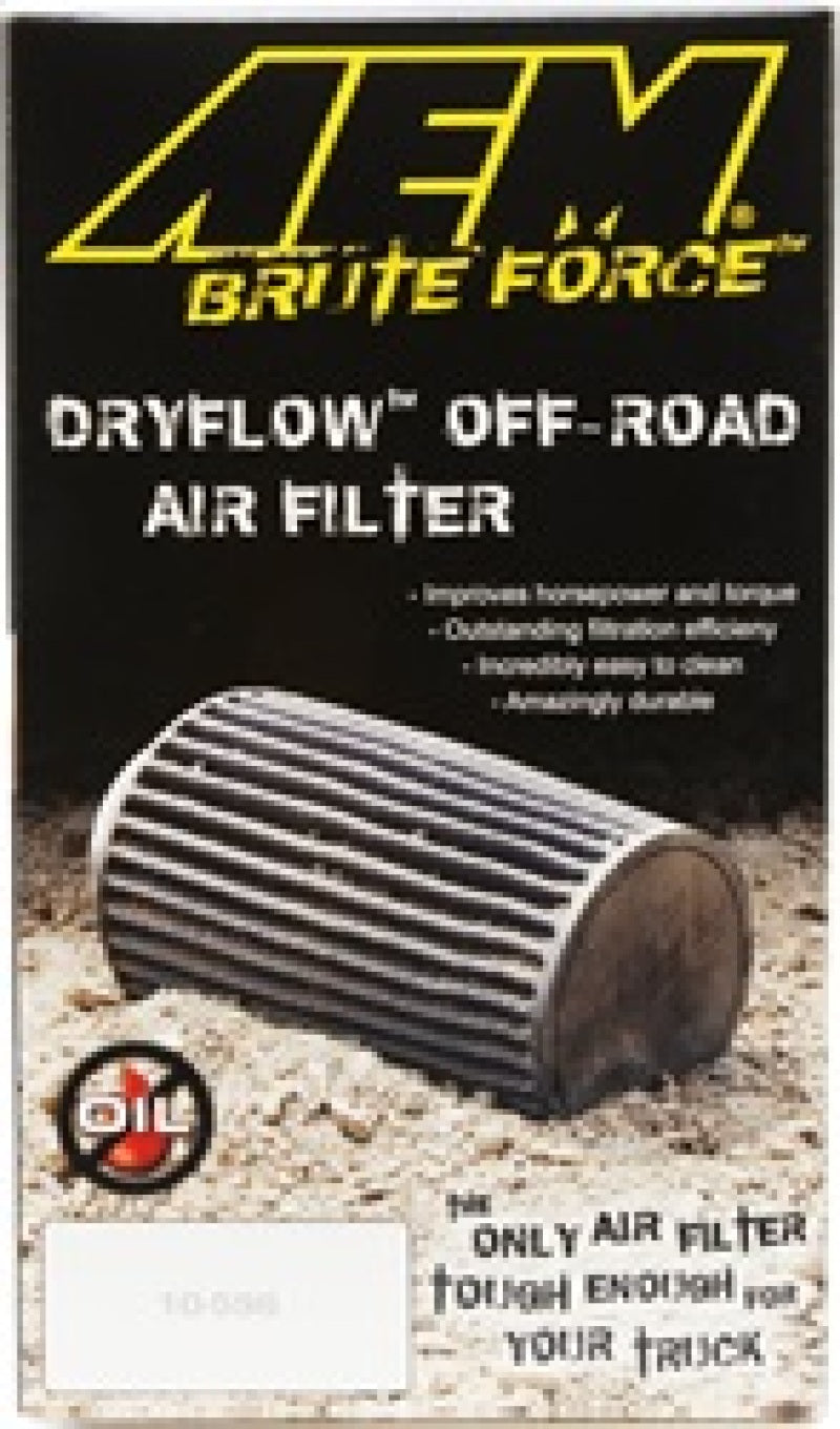 AEM Dryflow Conical Air Filter - 2.75