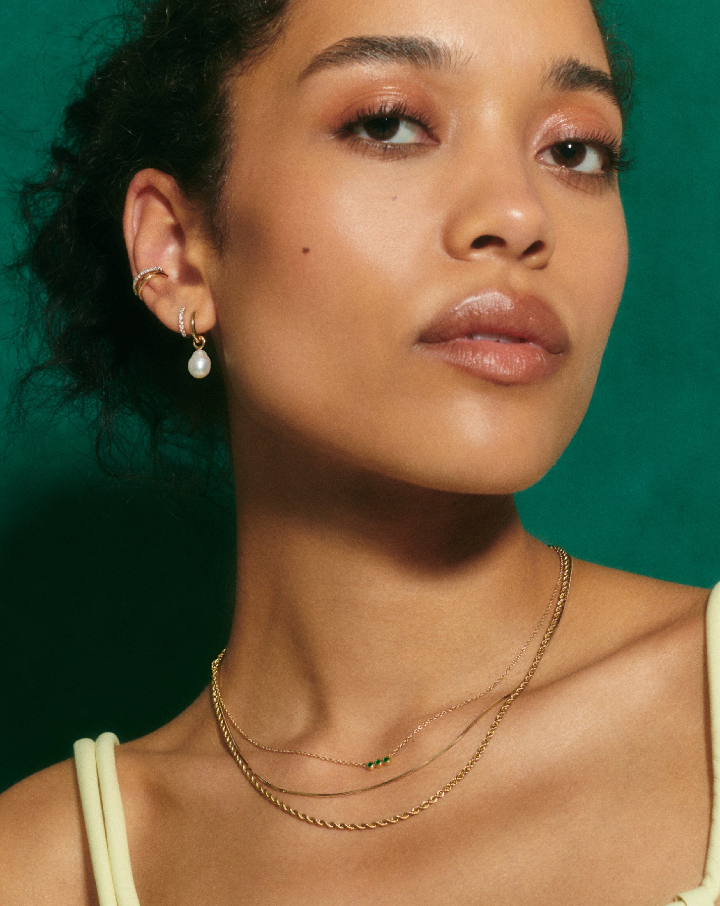 Elegant Classic Rope Chain Necklace for Women - 14K Gold Plated Stainless Steel Jewelry - Perfect for Everyday Wear, Date Nights & Special Occasions