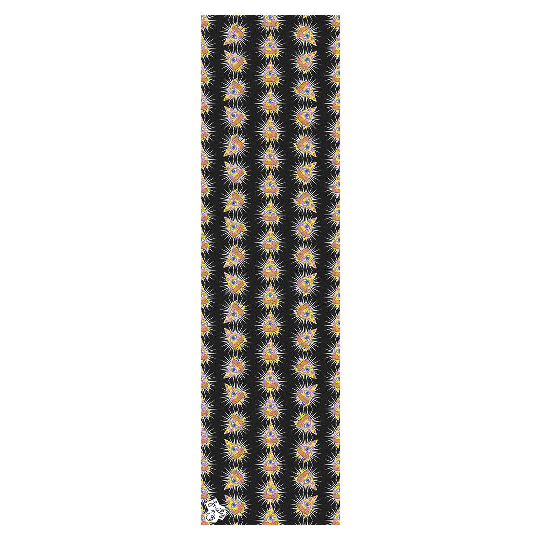 Pizza Confirmed Fruity Grip Tape 9x33 Inches - Premium Skateboard Grip Tape for Enhanced Board Control and Style | Perfect for Street Skating, Tricks, and Custom Board Designs