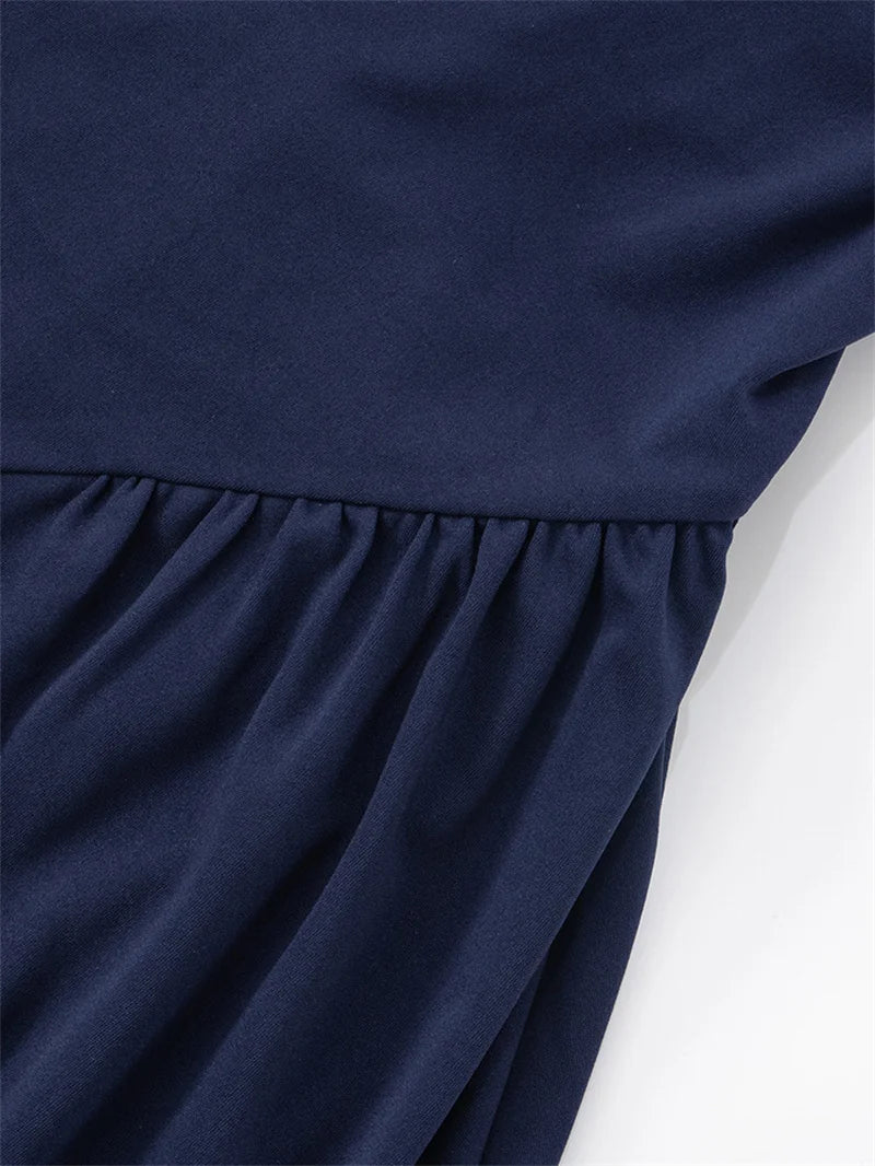 Sexy Backless Lace-Up Mini Dress for Women - Elegant O-Neck Sleeveless High Waist A-Line Club Party Dress | Perfect for Night Out, Date Night, Cocktail Parties & Special Occasions