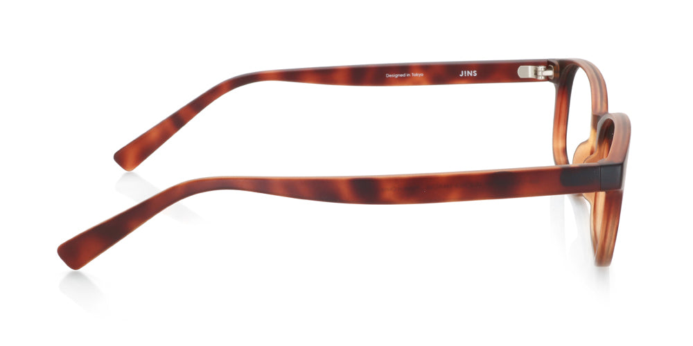 JINS Design Project x Jasper Morrison Wellington U280 387 Eyeglasses - Lightweight Titanium Frame for Men & Women - Perfect for Office, Reading & Everyday Use