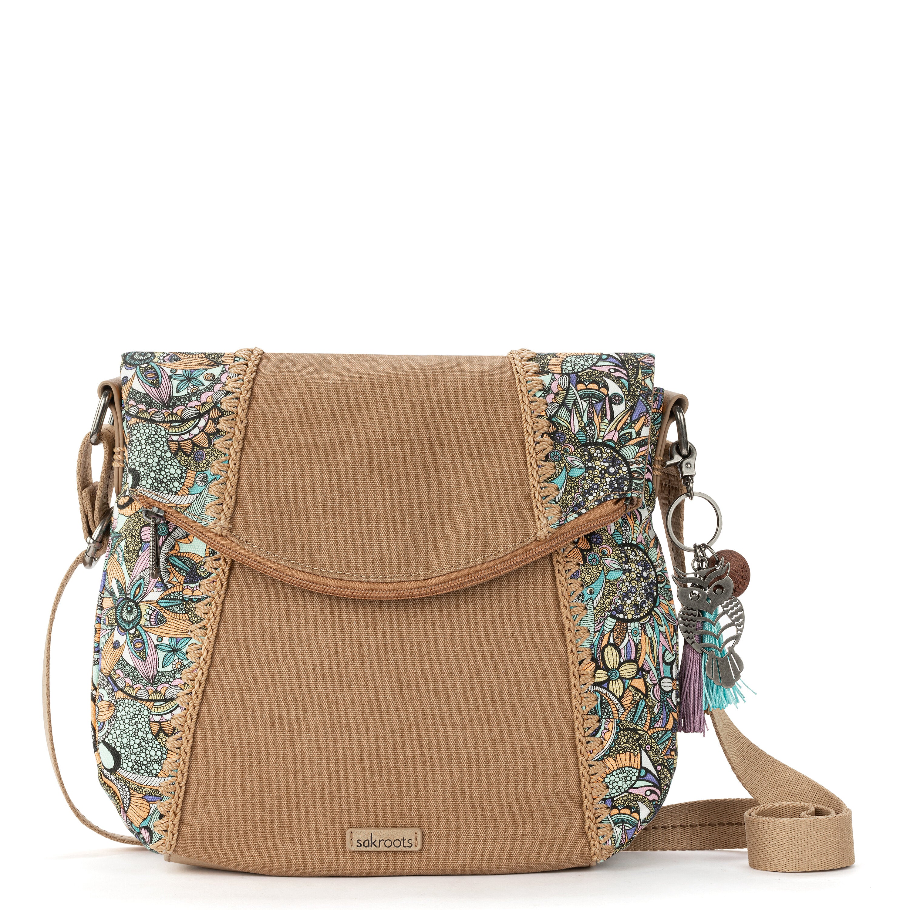 Foldover Crossbody Bag for Women - Stylish Leather Shoulder Purse with Adjustable Strap, Perfect for Travel, Work & Everyday Use