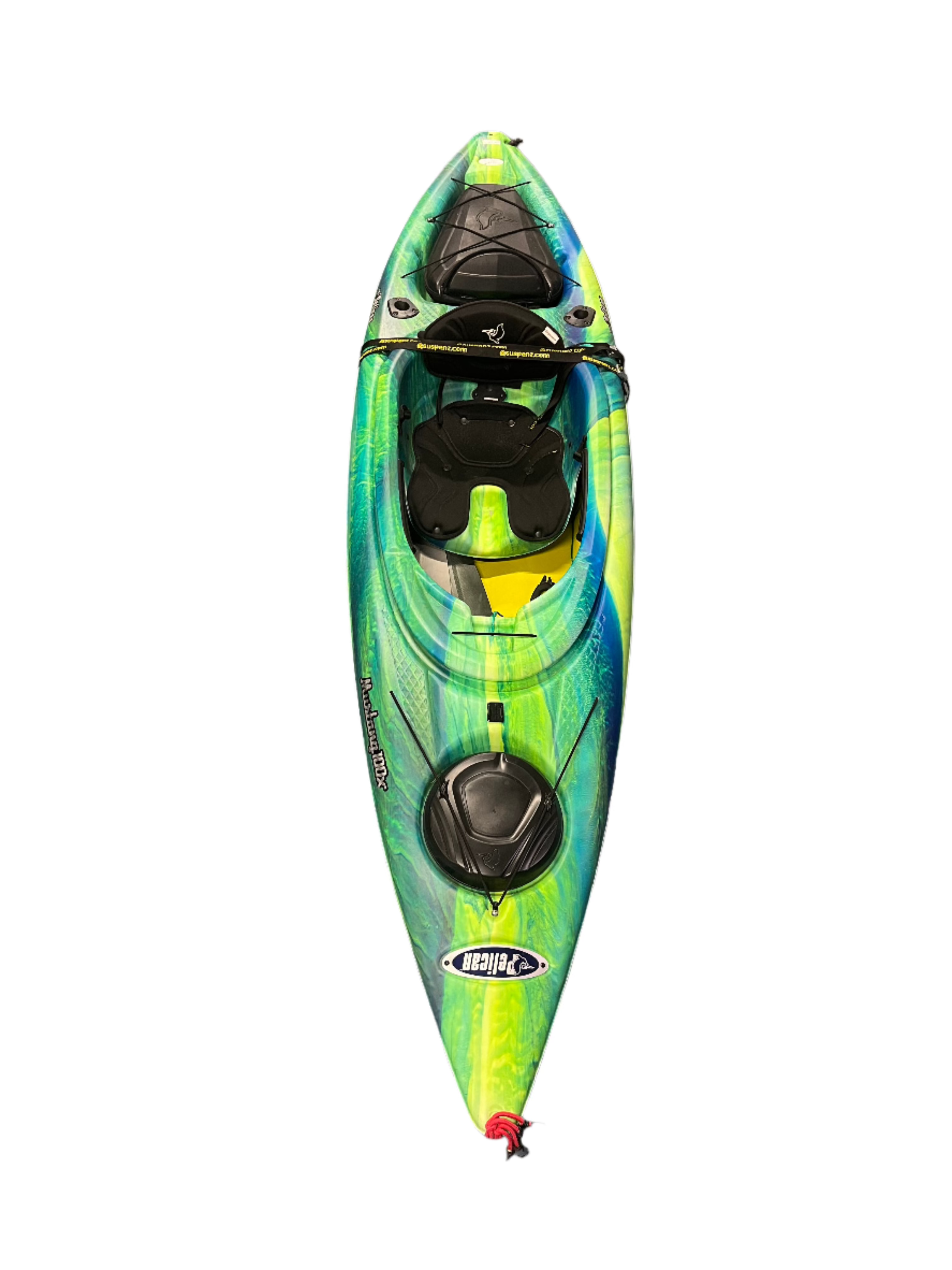 Pelican 100X Fishing Kayak - Lightweight & Stable Sit-On-Top Kayak for Anglers | Perfect for Lakes, Rivers & Coastal Fishing | Local Pickup Only