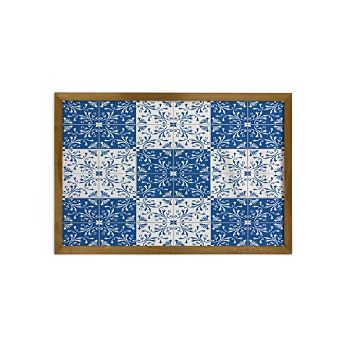 Navy Blue White