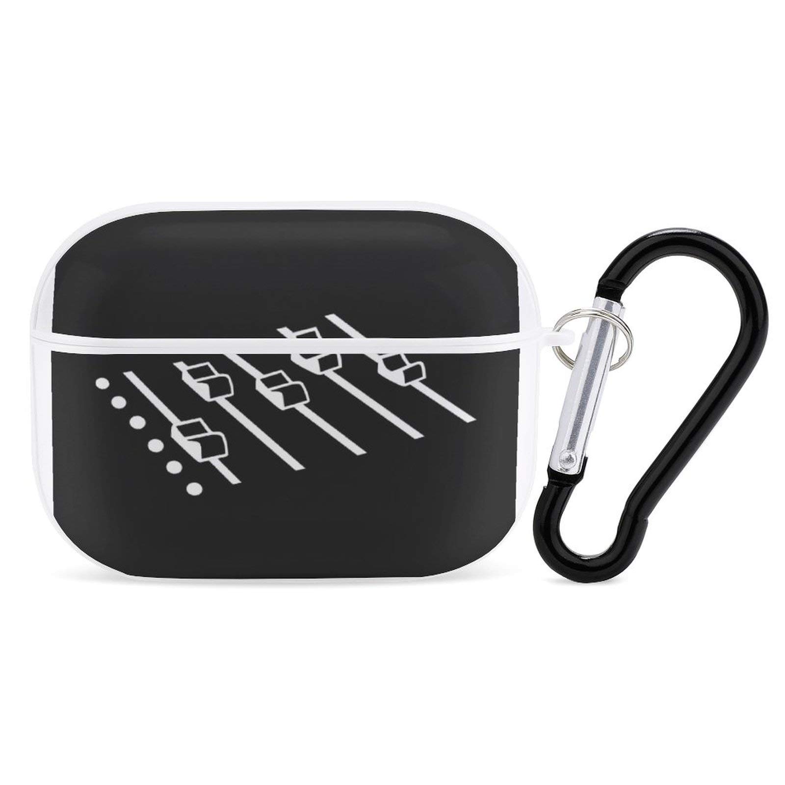 Cute Silicone Protective Case Cover for Apple AirPods Pro with Keychain - DJ Mixer Turntable Design for Boys & Girls | Perfect for Music Lovers, DJs & Everyday Use