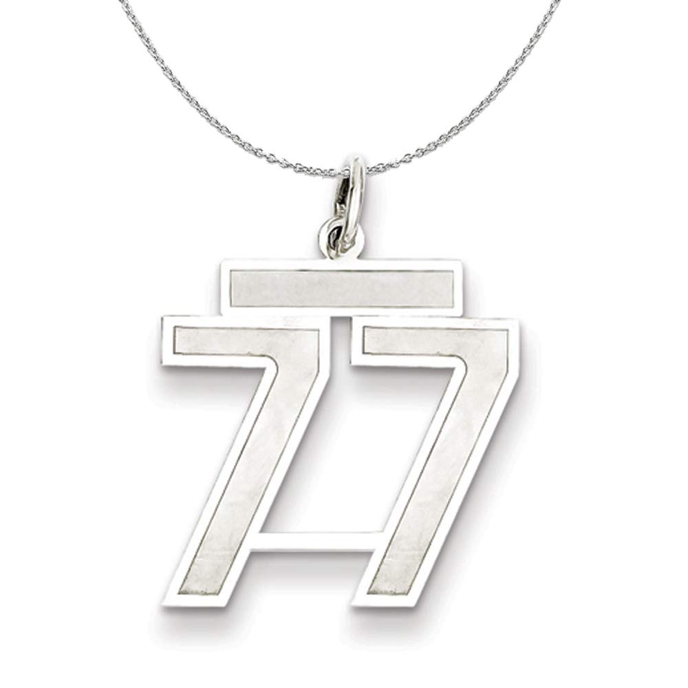 Sterling Silver Black Bow Necklace - Jersey Collection No.77 for Elegant Occasions