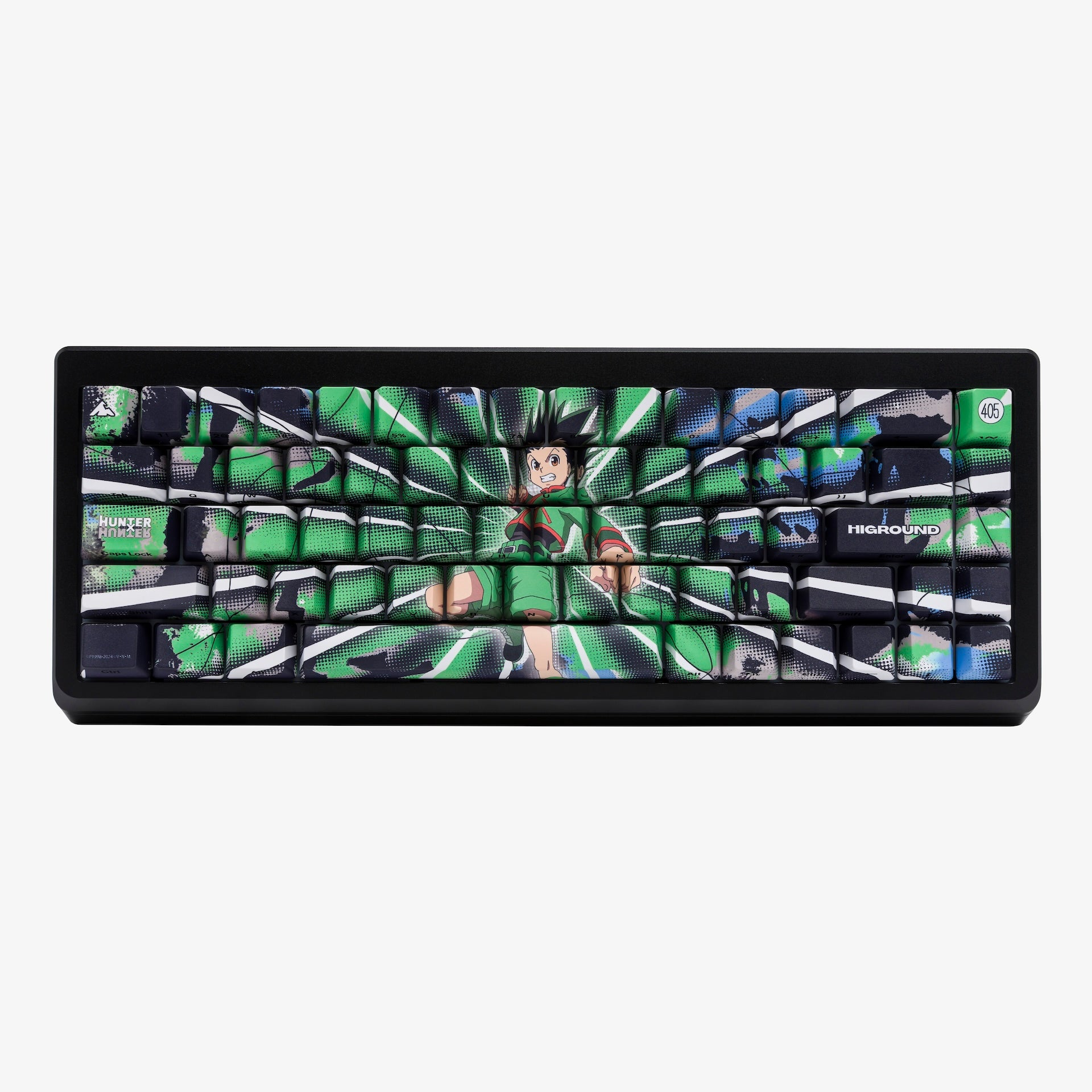 HxH x HG Summit 65 Mechanical Keyboard - Gon Custom Gaming Keyboard for PC & Mac | Perfect for Esports, Typing & Office Work