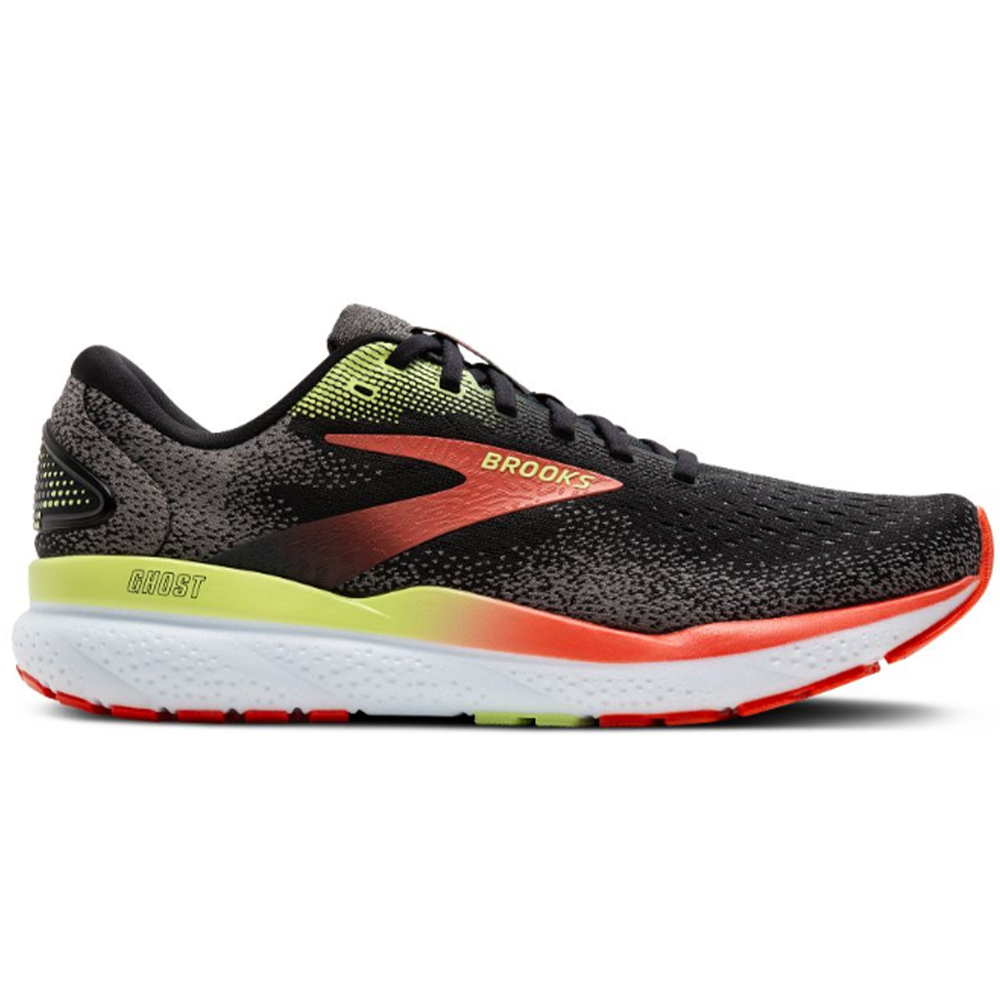 Men's Brooks Ghost 16 Running Shoes - Lightweight Cushioned Sneakers for Jogging, Training & Marathon - Comfortable Road Running Shoes for Men with Breathable Mesh & DNA Loft Midsole