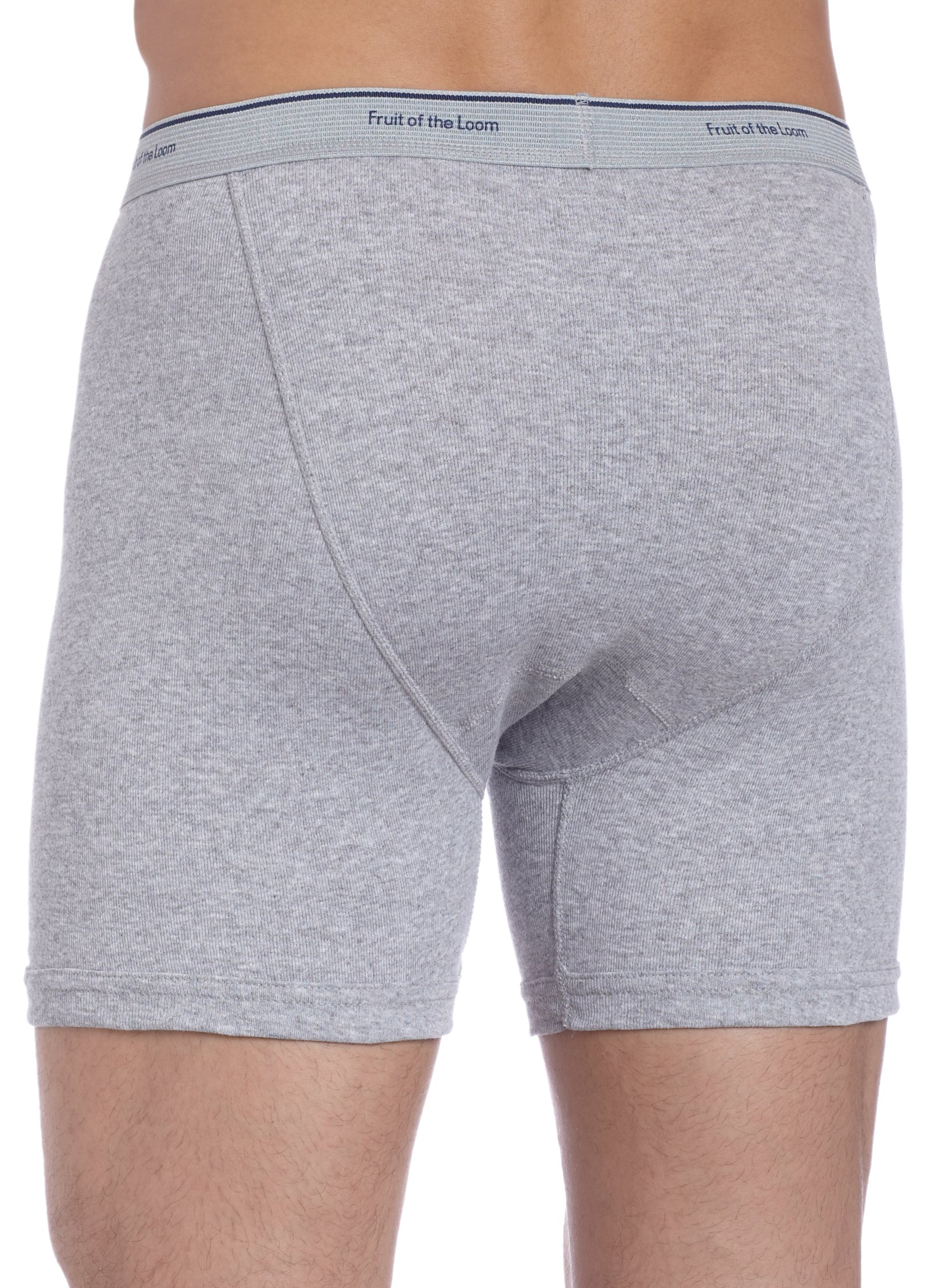 Fruit of the Loom Men's Microfiber Boxer Briefs - Soft Comfort Underwear for Everyday Wear (Size XXL) - Perfect for Work, Gym & Lounge