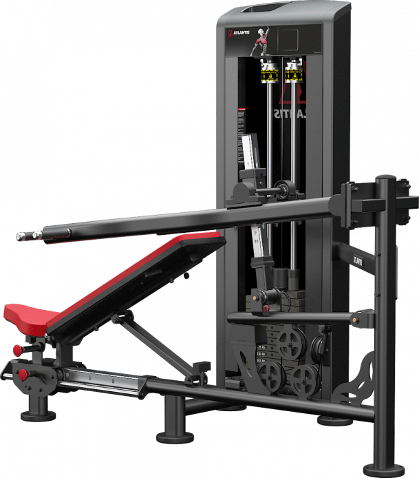 ATLANTIS Multi Press Machine for Home Gym & Strength Training - Heavy Duty Exercise Equipment for Full Body Workouts