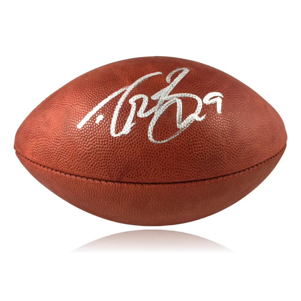 Drew Brees Autographed Football - New Orleans Saints Signed NFL Memorabilia with BAS COA - Perfect for Collectors, Sports Fans, and Home Decor