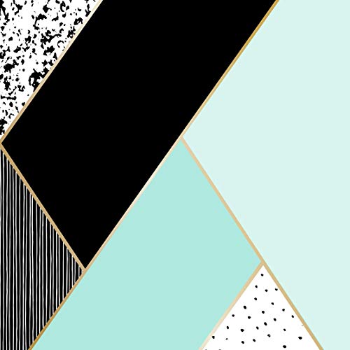 Minimalistic Mint and Gold Striped V1
