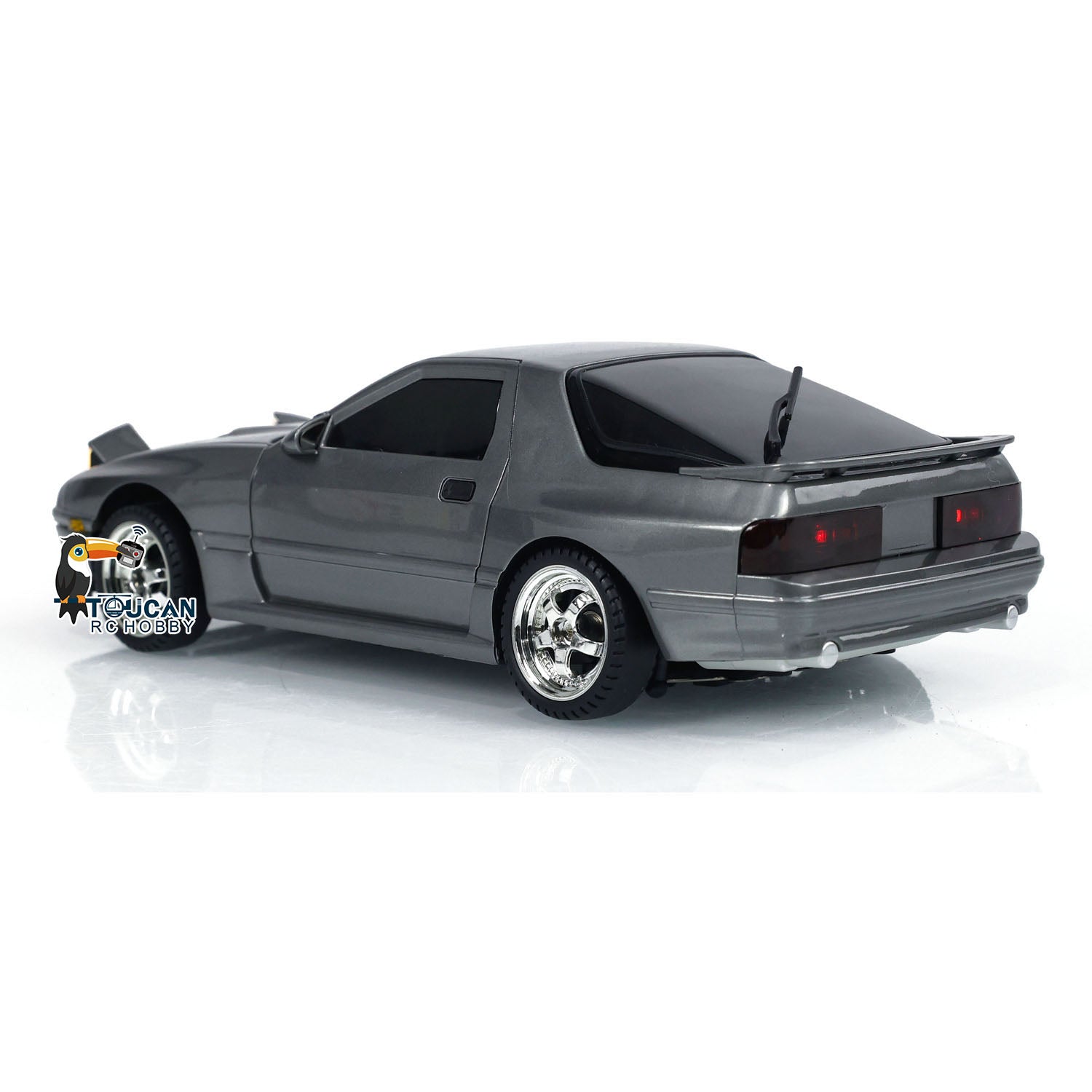 1:18 RX7 RWD RC Drift Car - LDRC LD1802 Remote Control Racing Vehicle with Gyroscope, Electric Off-Road Toy Car, Ready-to-Run (RTR) - Perfect for Indoor/Outdoor Drifting, Racing & Off-Road Adventures