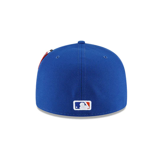 New York Mets Alpha Industry Blue 59FIFTY Fitted Baseball Cap for Men - Official MLB Hat for Games, Sports & Casual Wear